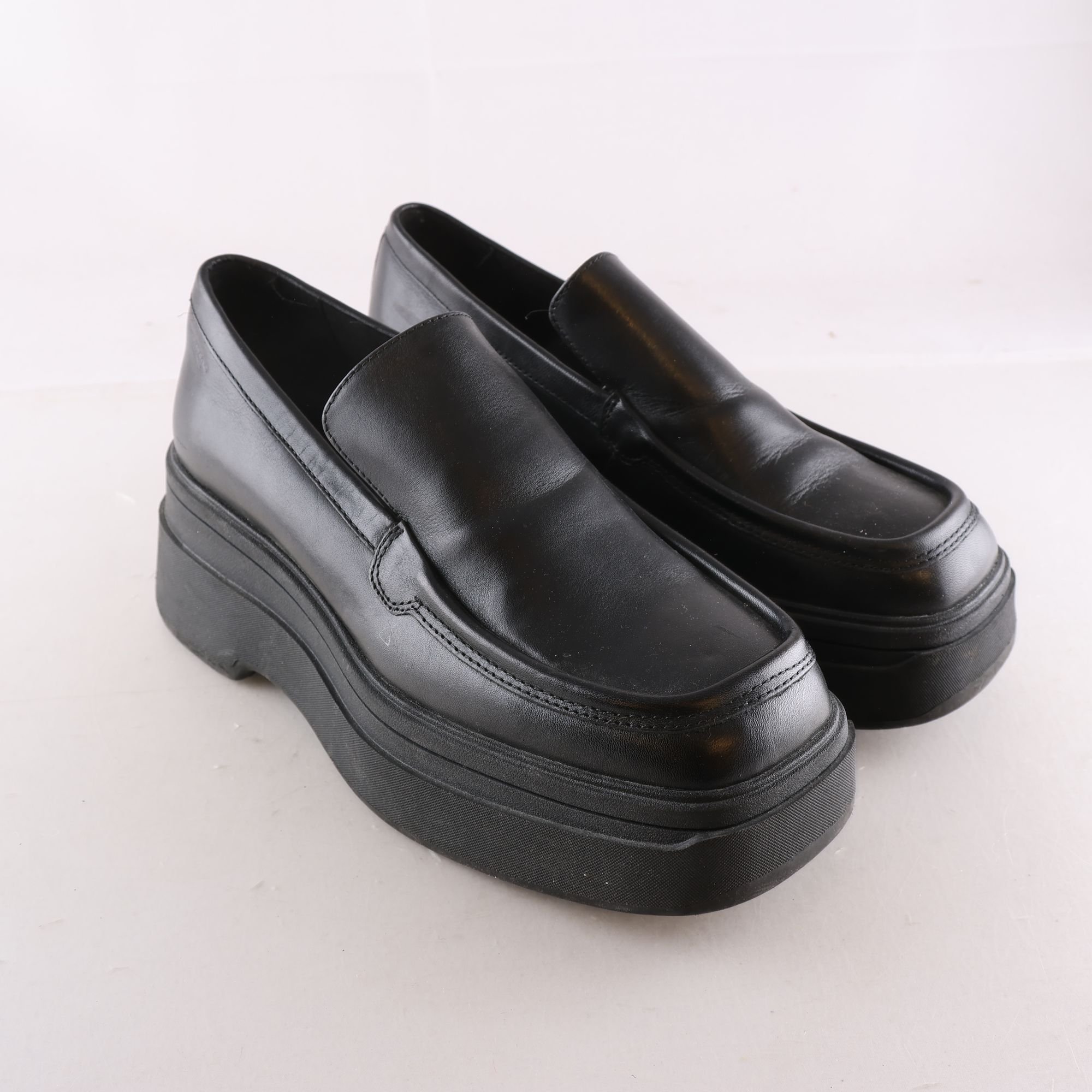 Loafers, Vagabond, läder, stl. 38