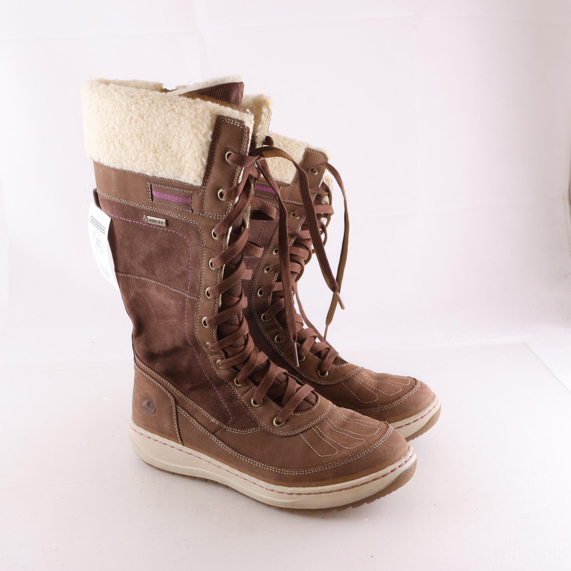 Stövlar, Viking, Gore-tex, läder, stl. 37