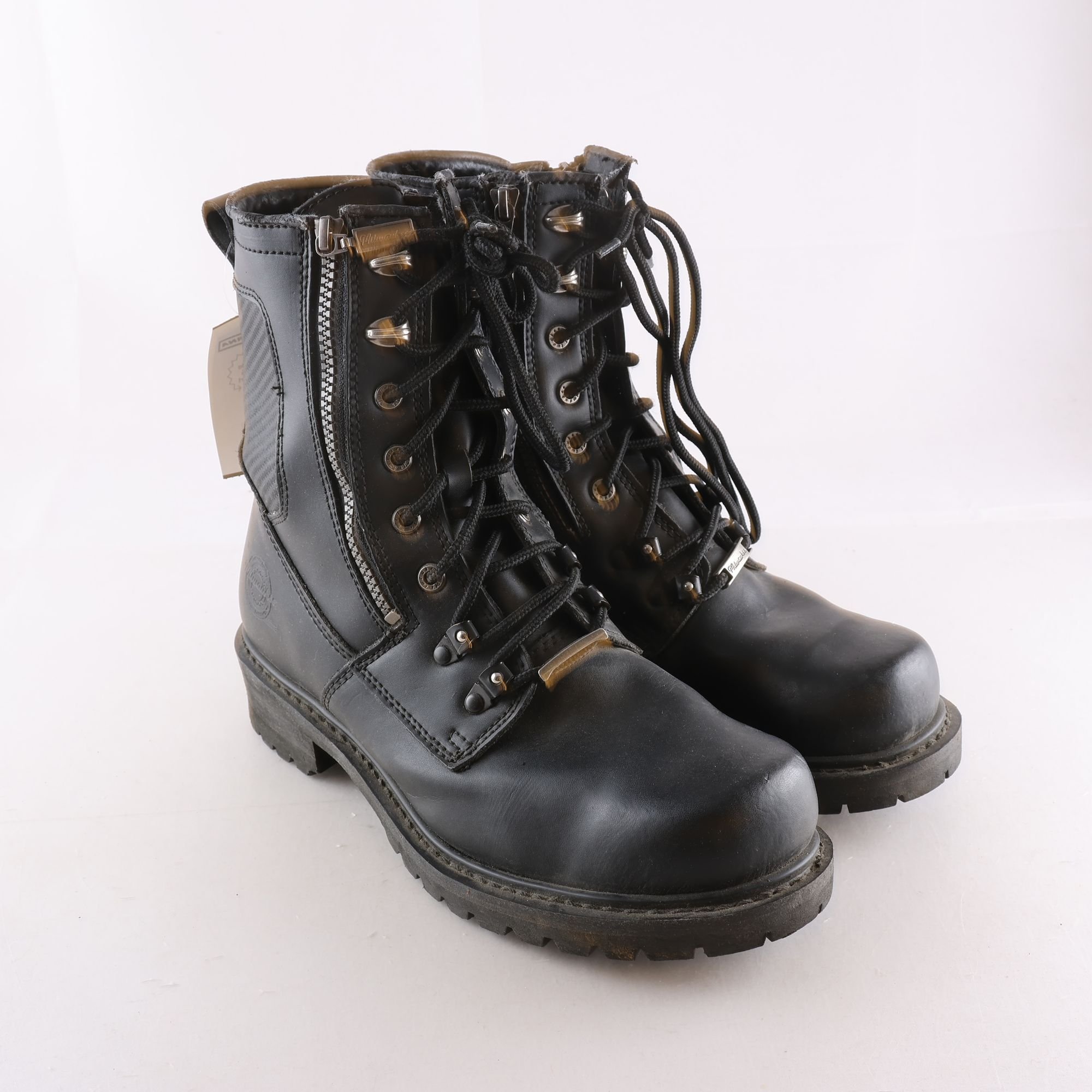 Kängor, Milwaukee, läder, stl. 43