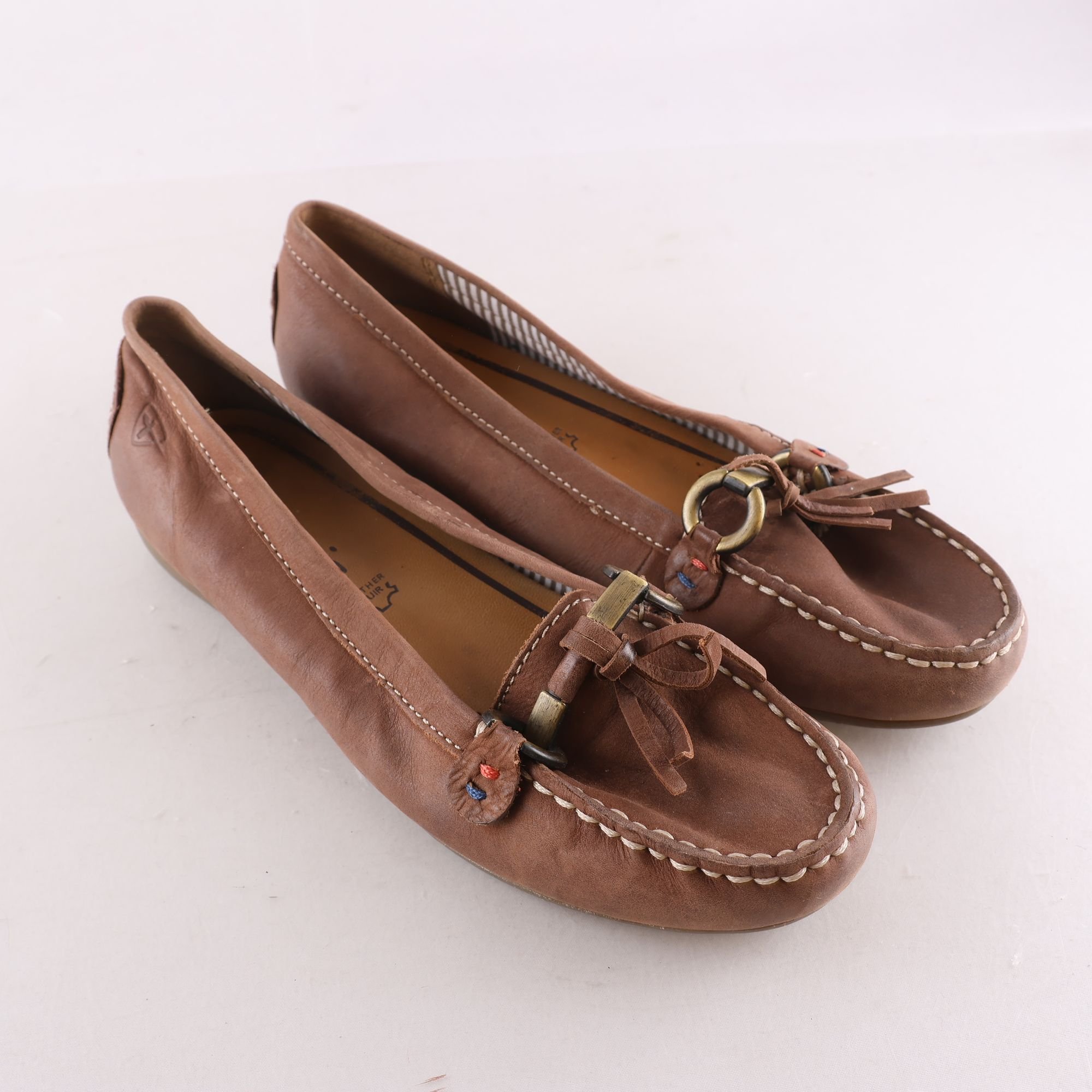 Loafers, Tamaris, läder, stl. 36