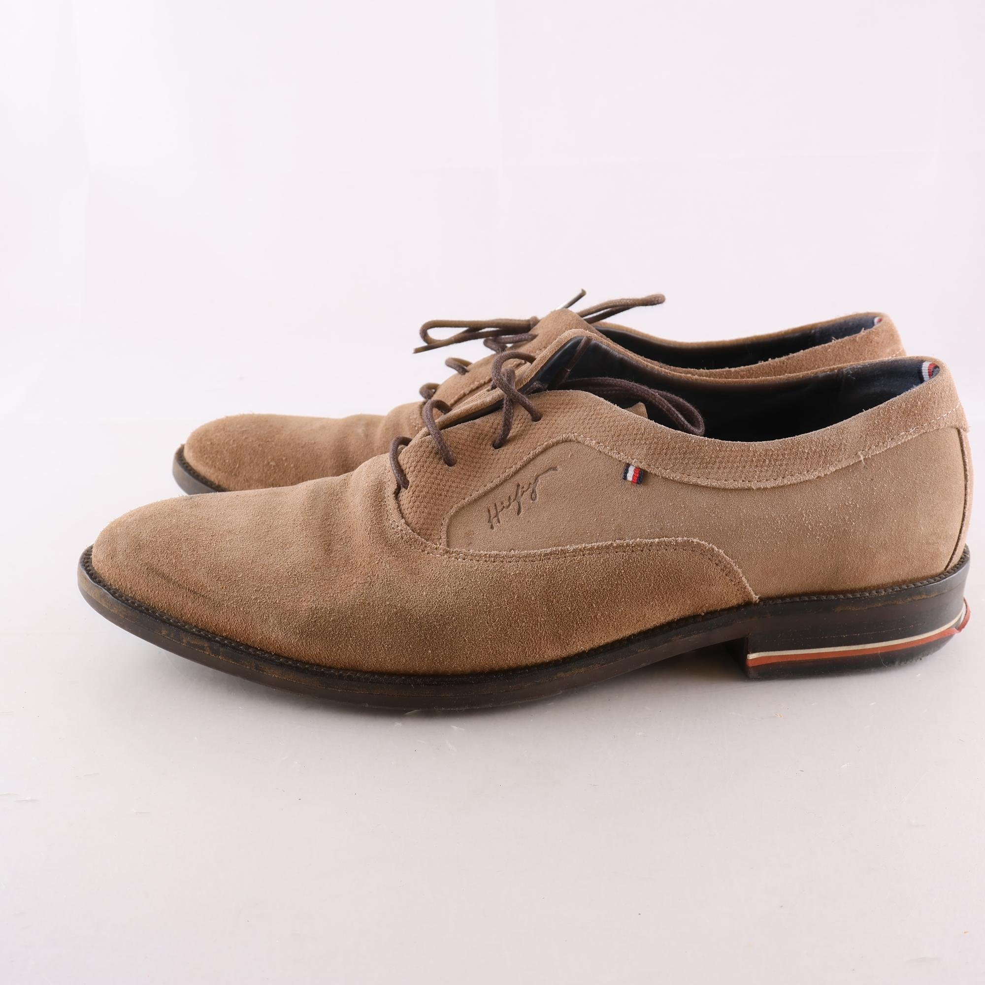 Skor, Tommy Hilfiger, läder, stl. 44