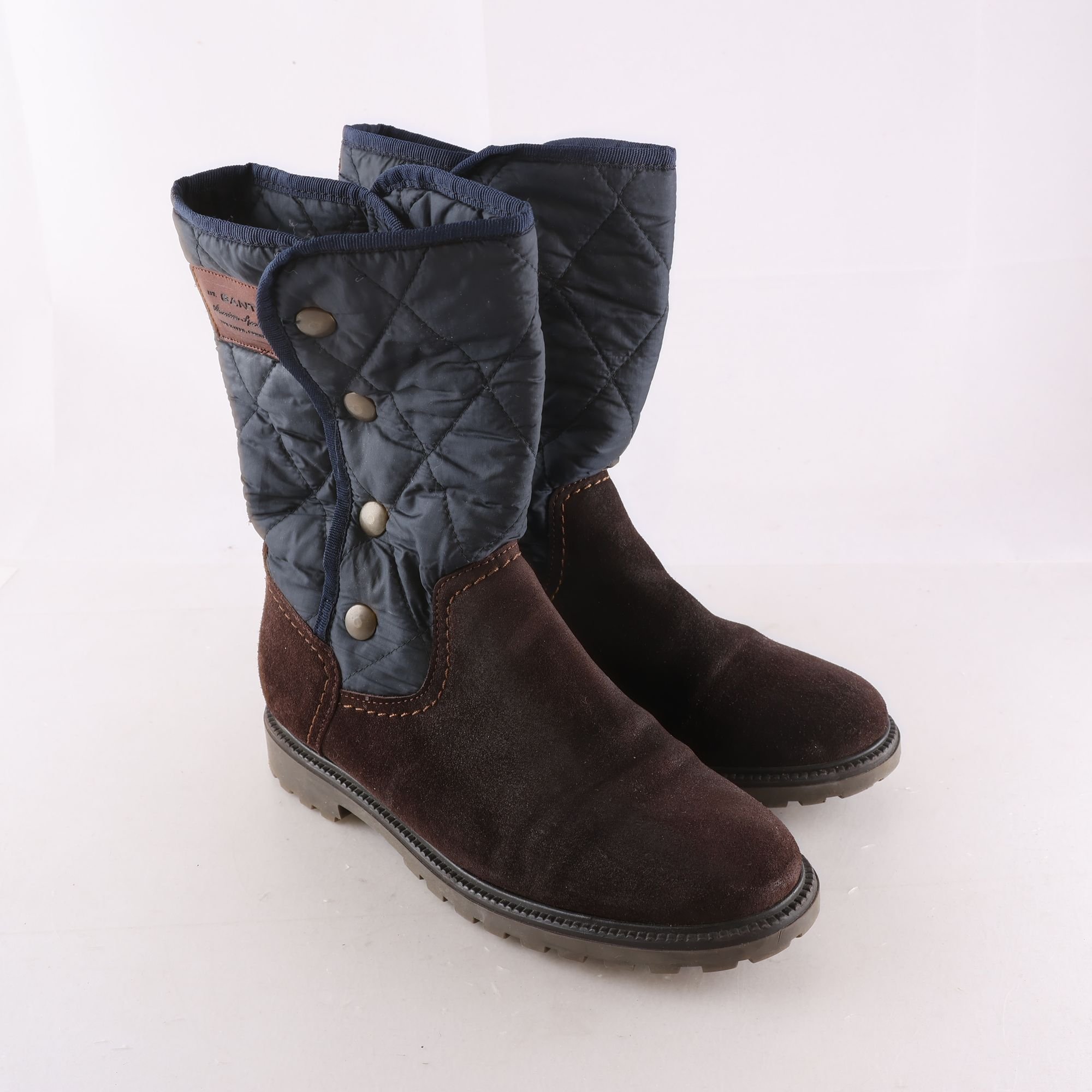 Boots, Gant, läder, stl. 37