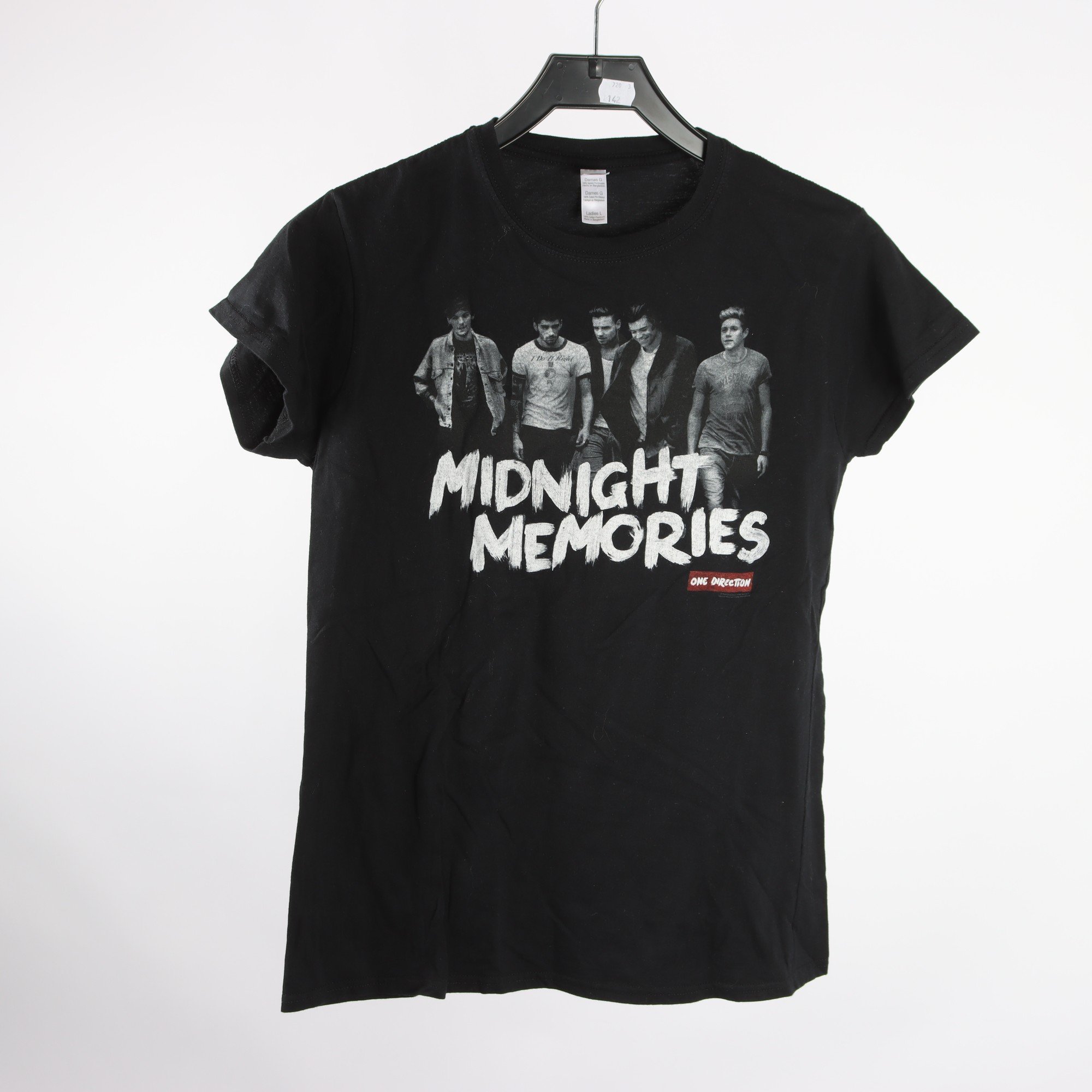 T-shirt, One Direction, svart, stl. L