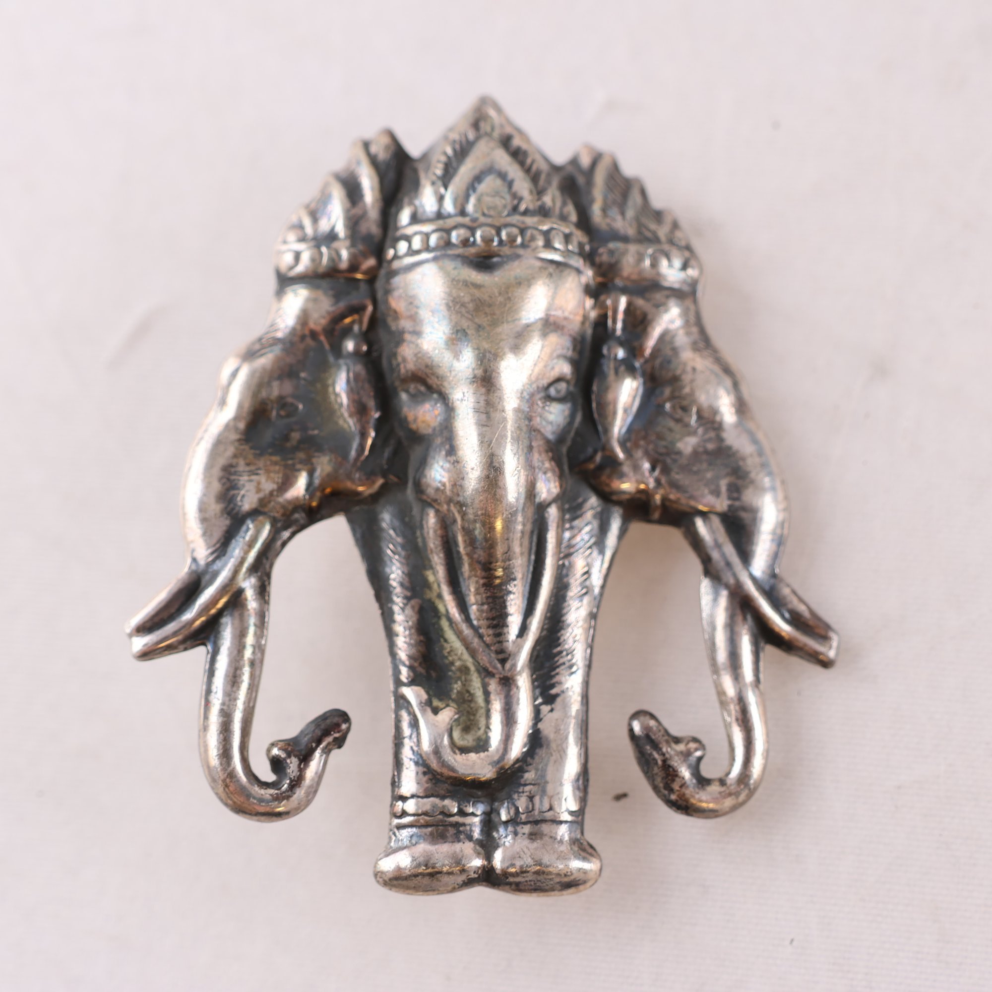 Brosch, silver, vikt: 12.4g