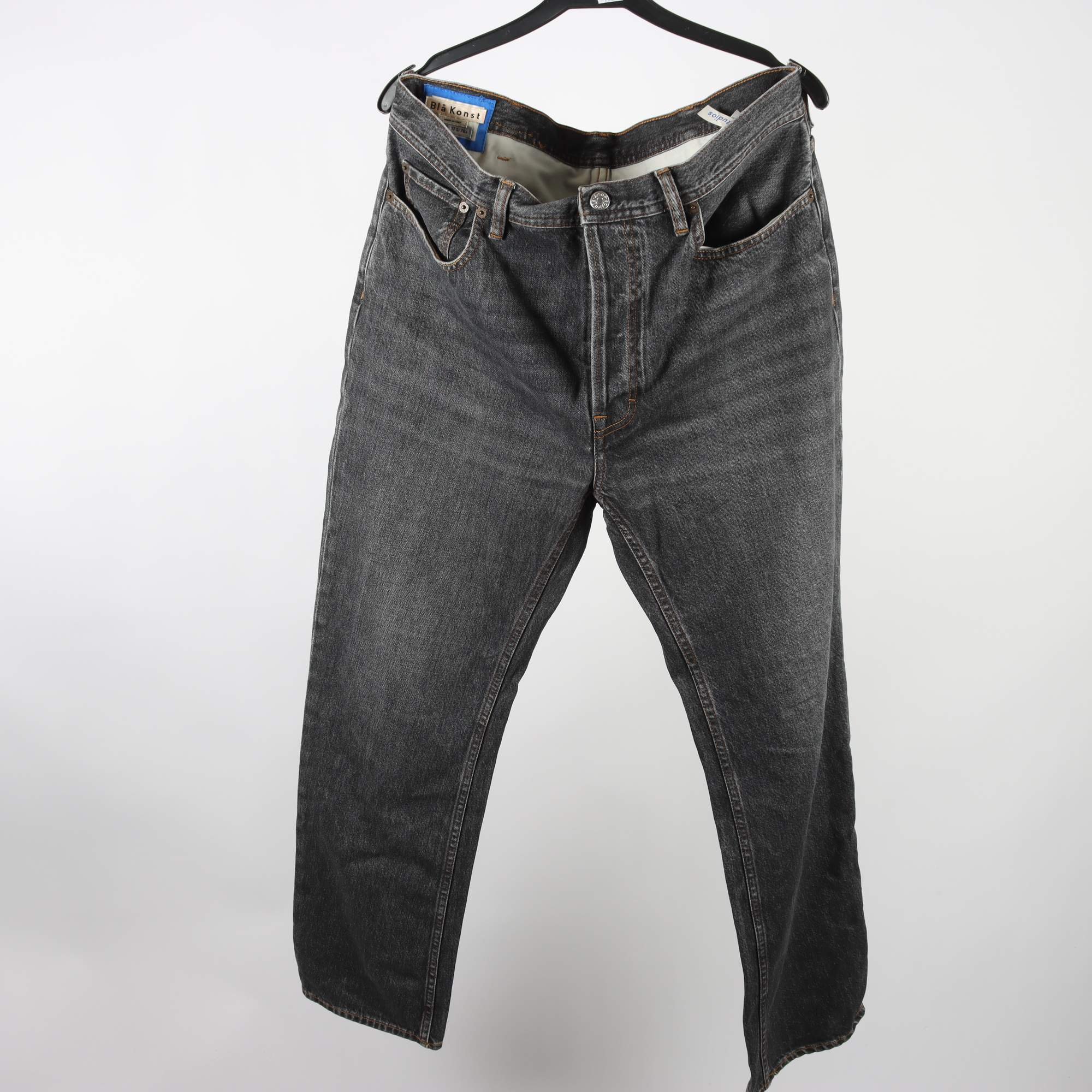 Jeans, Acne Studios Blå Konst, gråsvart, stl. W30 L34