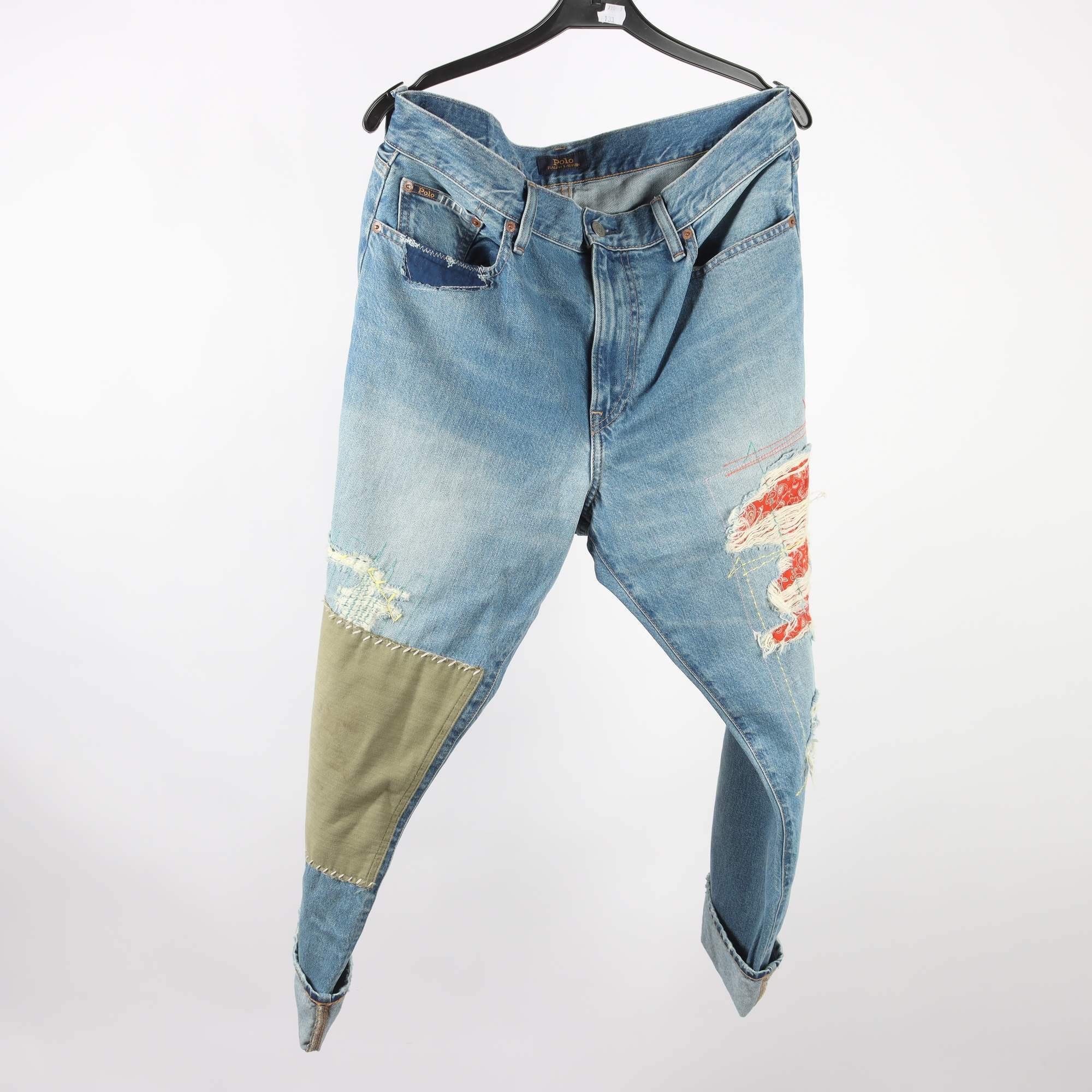 Jeans, Polo Ralph Laurenblå, stl. 30