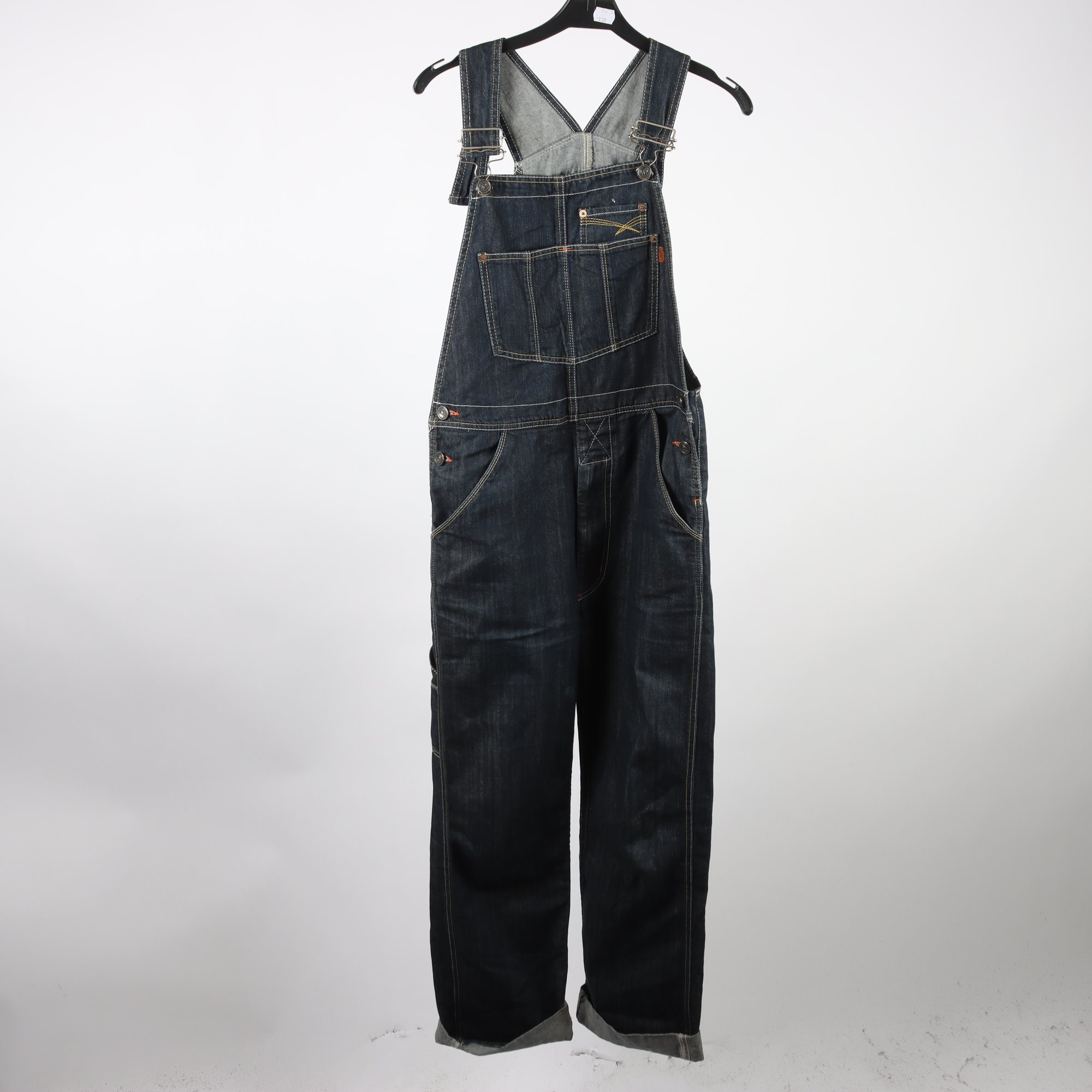 Hängselbyxor, Pace Magpie Jeans, blå, stl. XXS