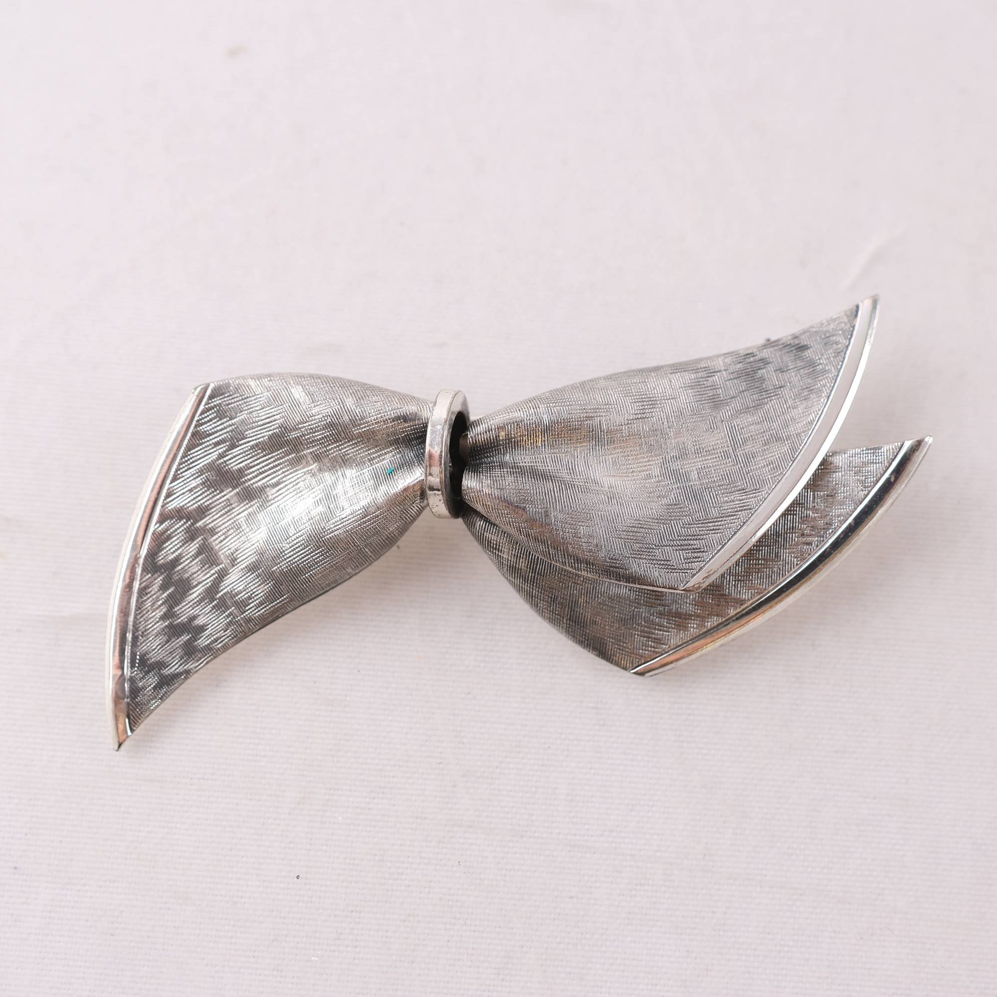 Brosch, silver 916, rosett, Finland, vintage, vikt: 7.2g