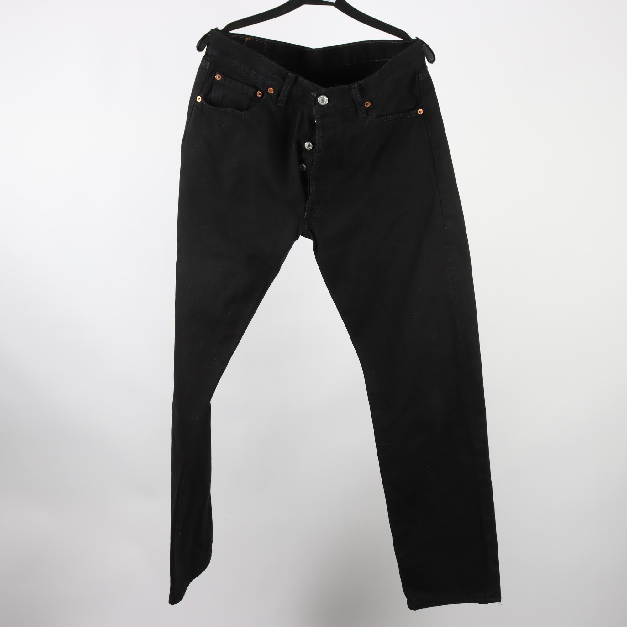 Jeans, Levis 501, svart, W34 L34