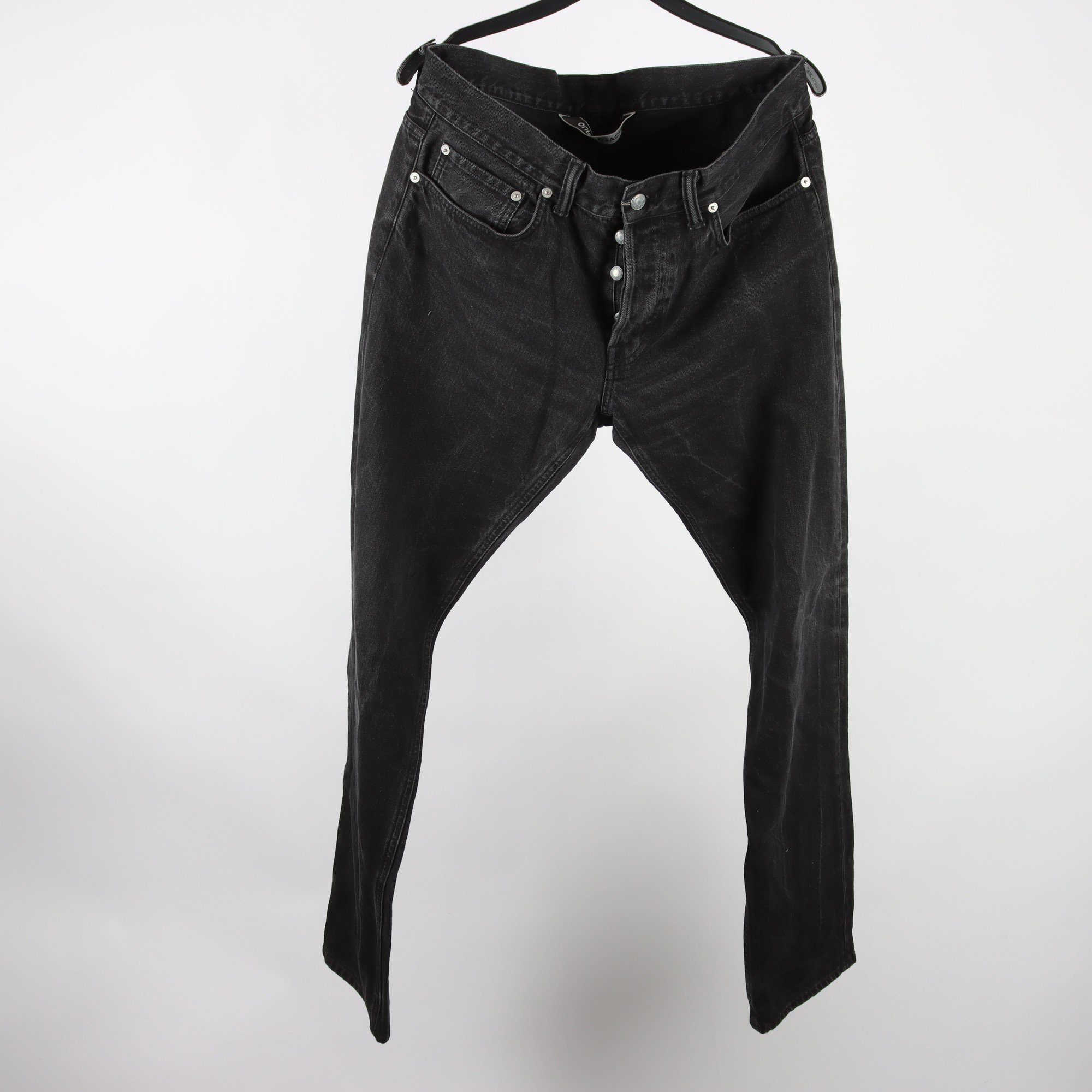 Jeans, Our Legacy, svart, stl. W34 L32