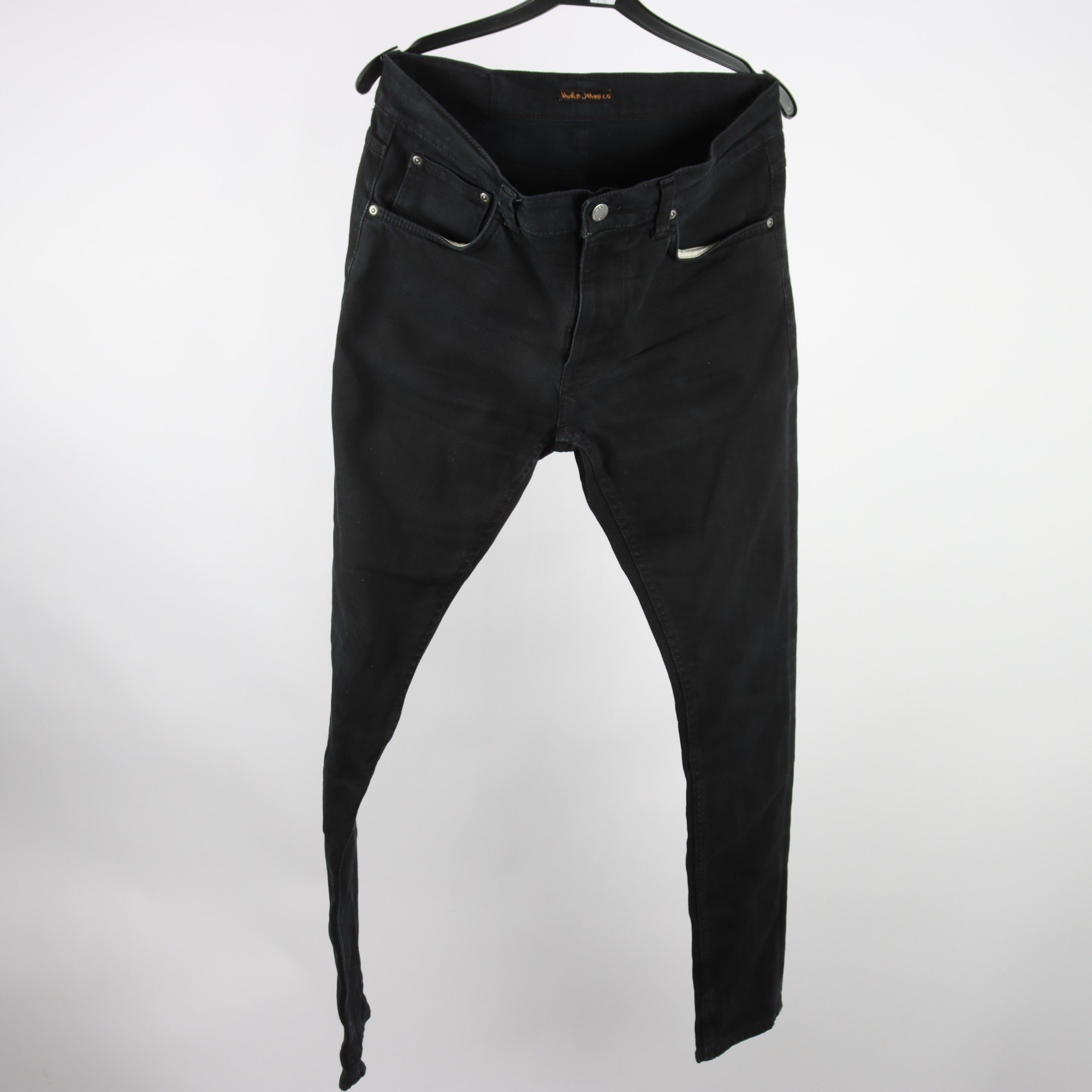 Jeans, Nudie, svart, stl. W33 L34