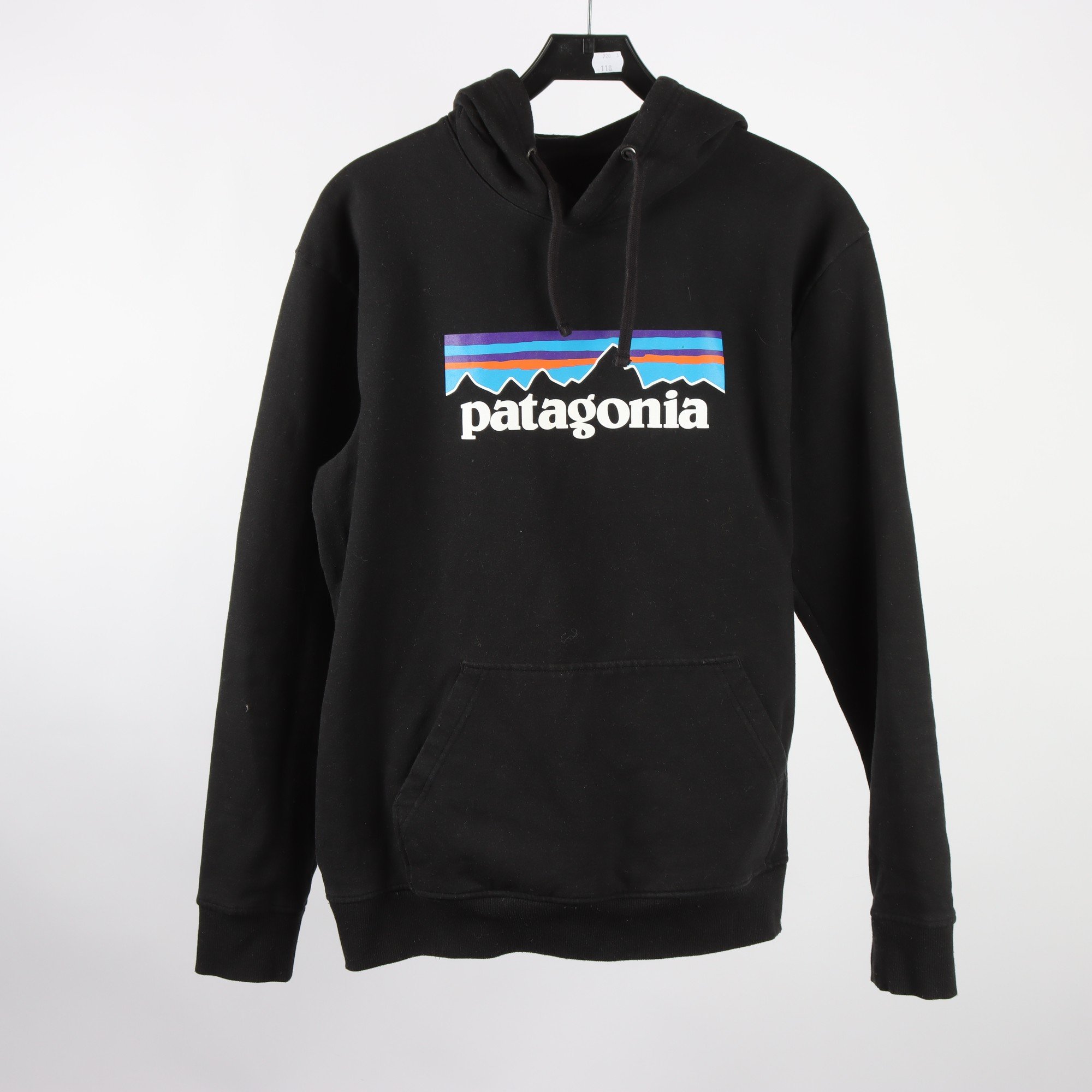 Hoodie, Patagonia, svart, stl. L