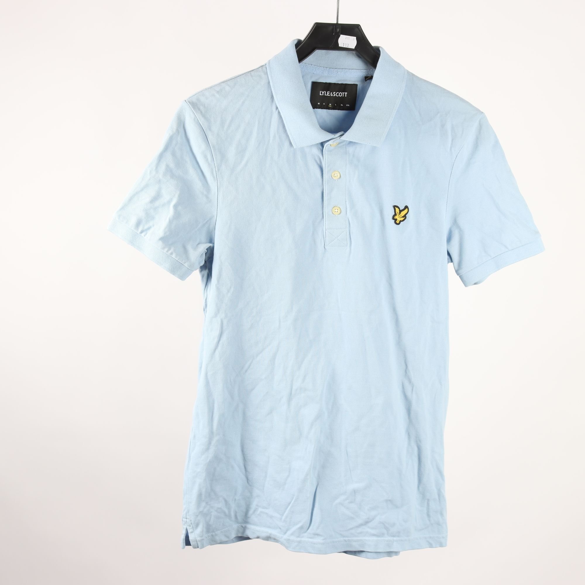 Pikètröja, Lyle & Scott, blå, stl. M