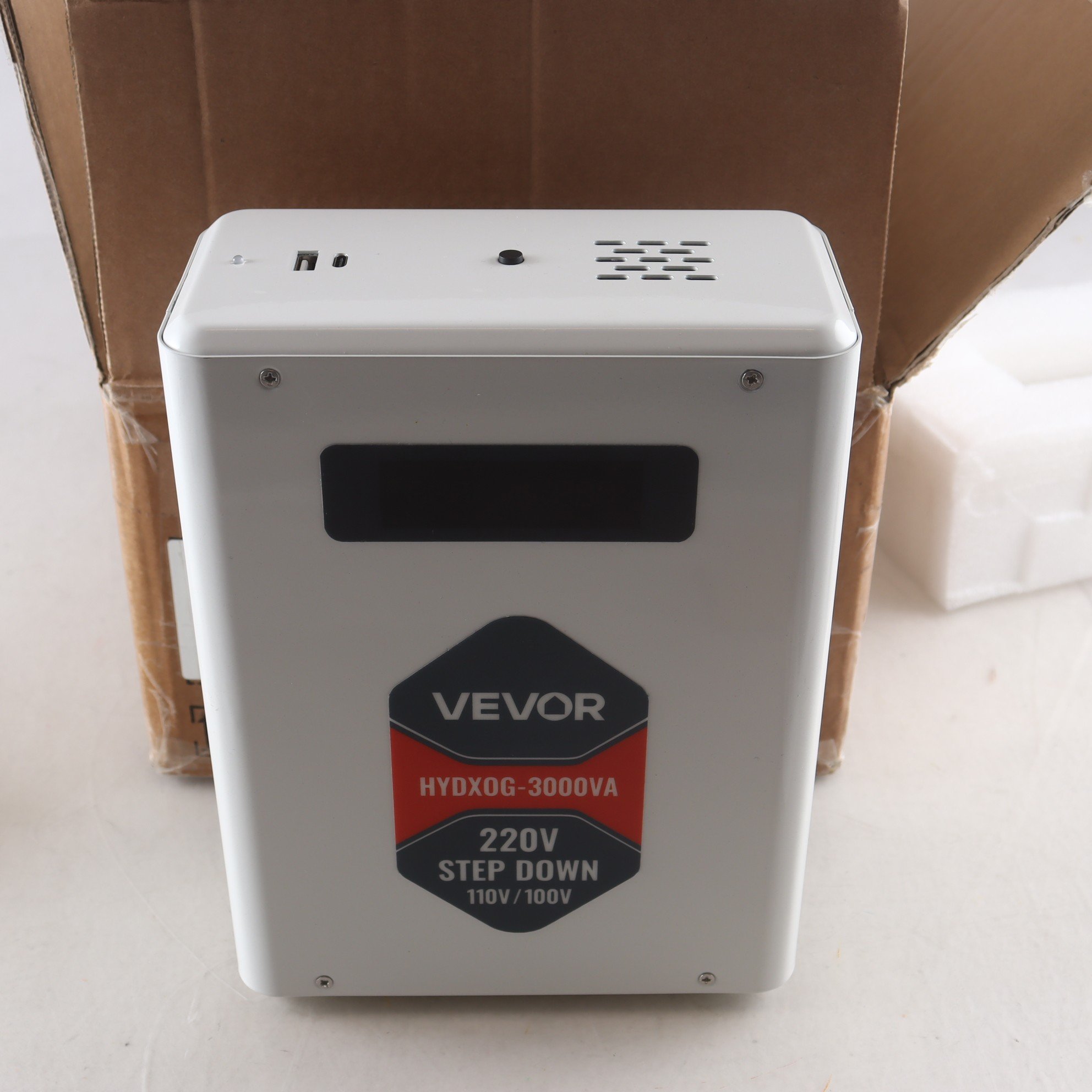 Vevor, voltage converter. Samfraktas ej.