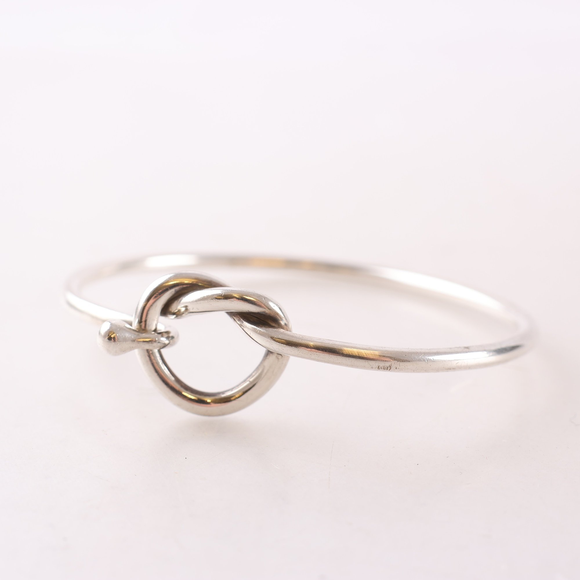 Armband, silver 925, stelt, knut, vikt: 18.7g