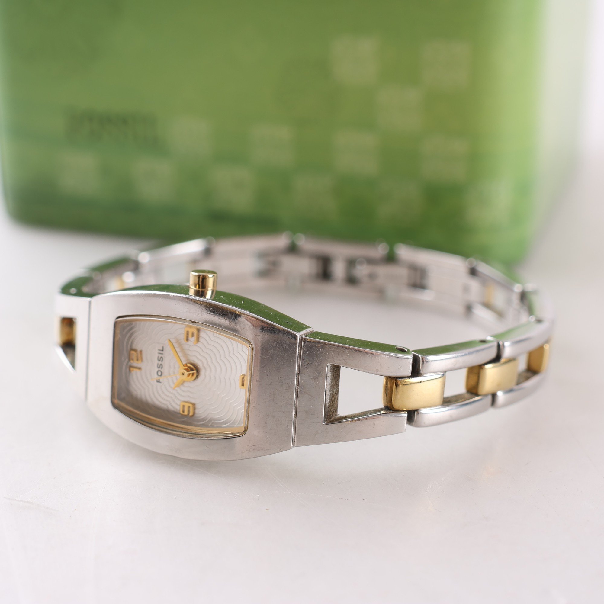 Armbandsur, stål, Fossil, quartz