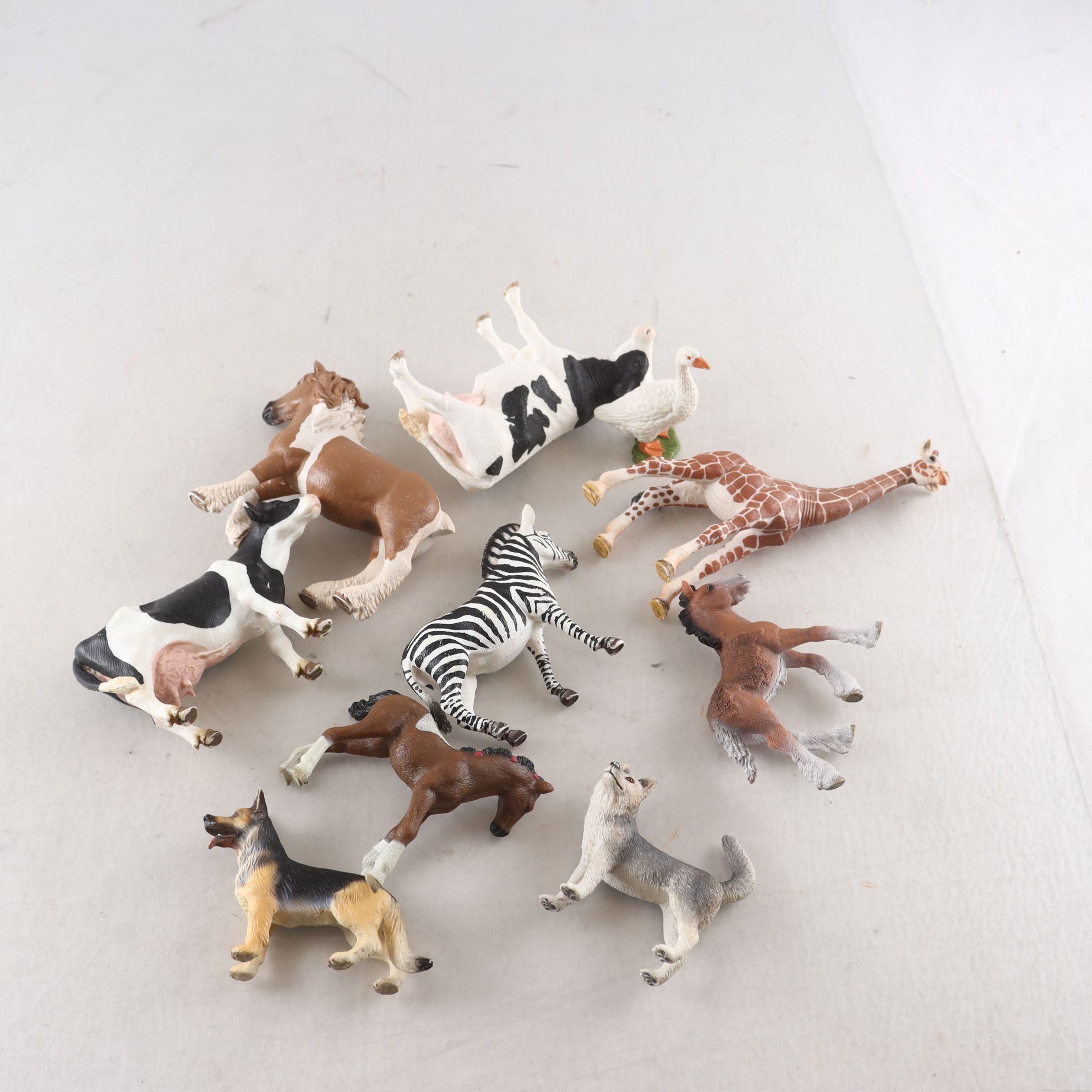 Djur, Schleich, blandat.