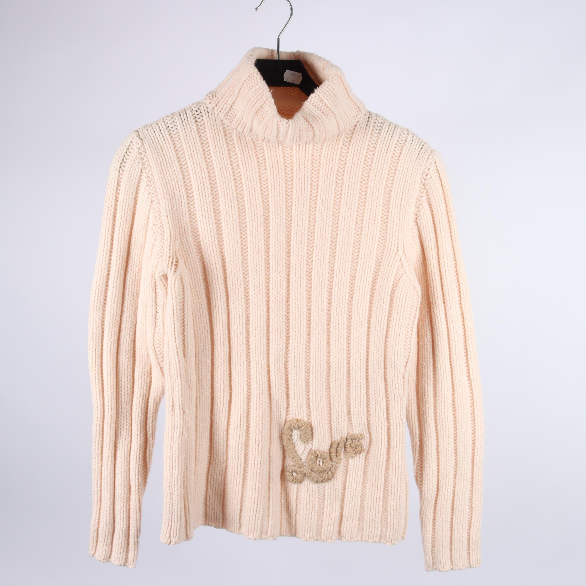 Tröja, Schumacher, ljusrosa, (aprikos), stl. XL