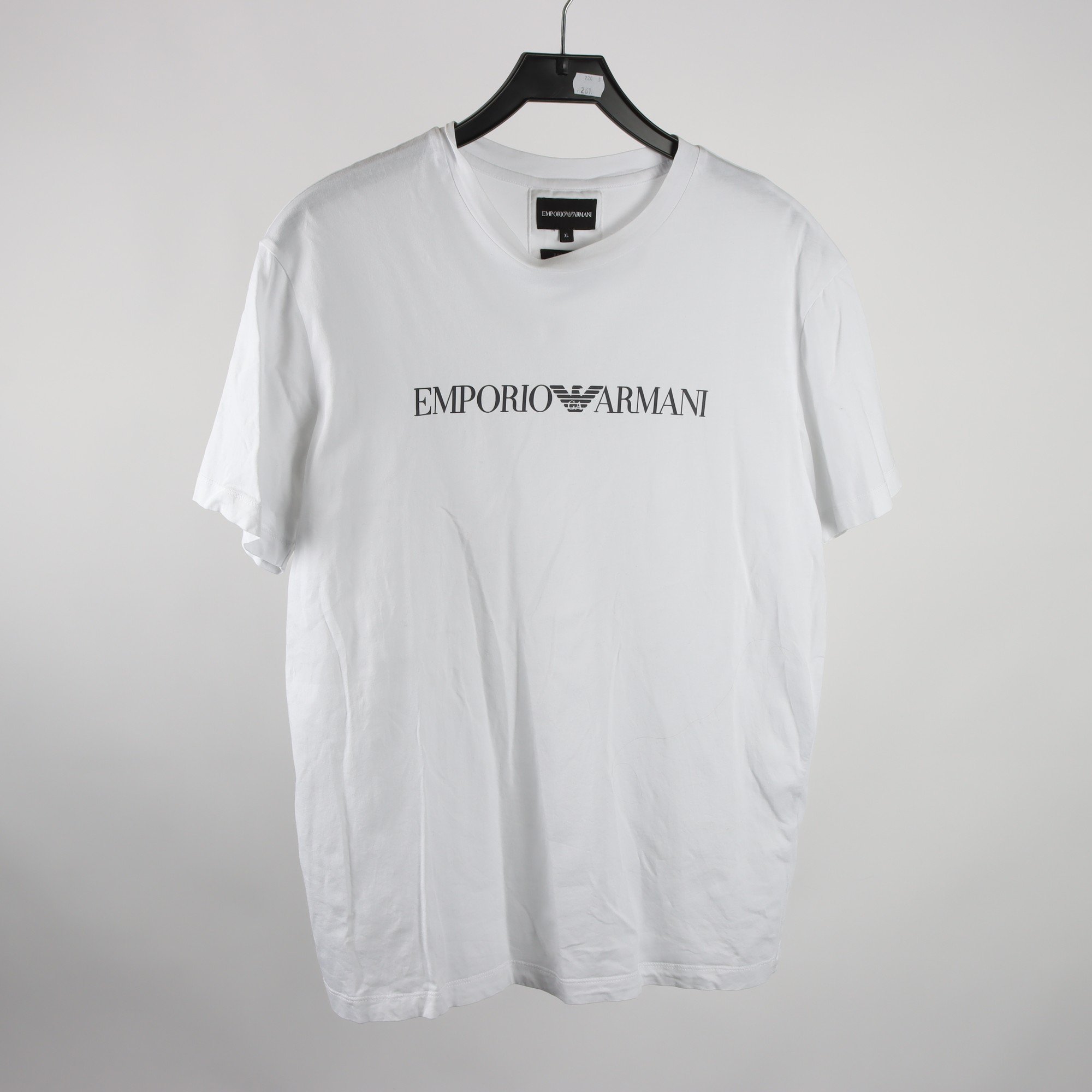 T-shirt, 2-pack, Emporio Armani, vit, svart, stl. XL