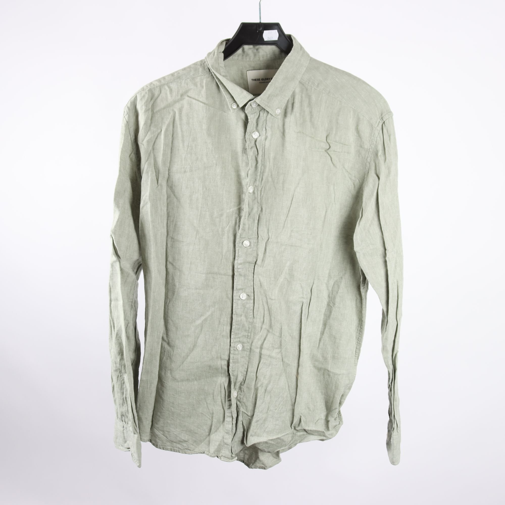 Skjorta 2-pack, These Glory Days, grön, aprikos, stl. L