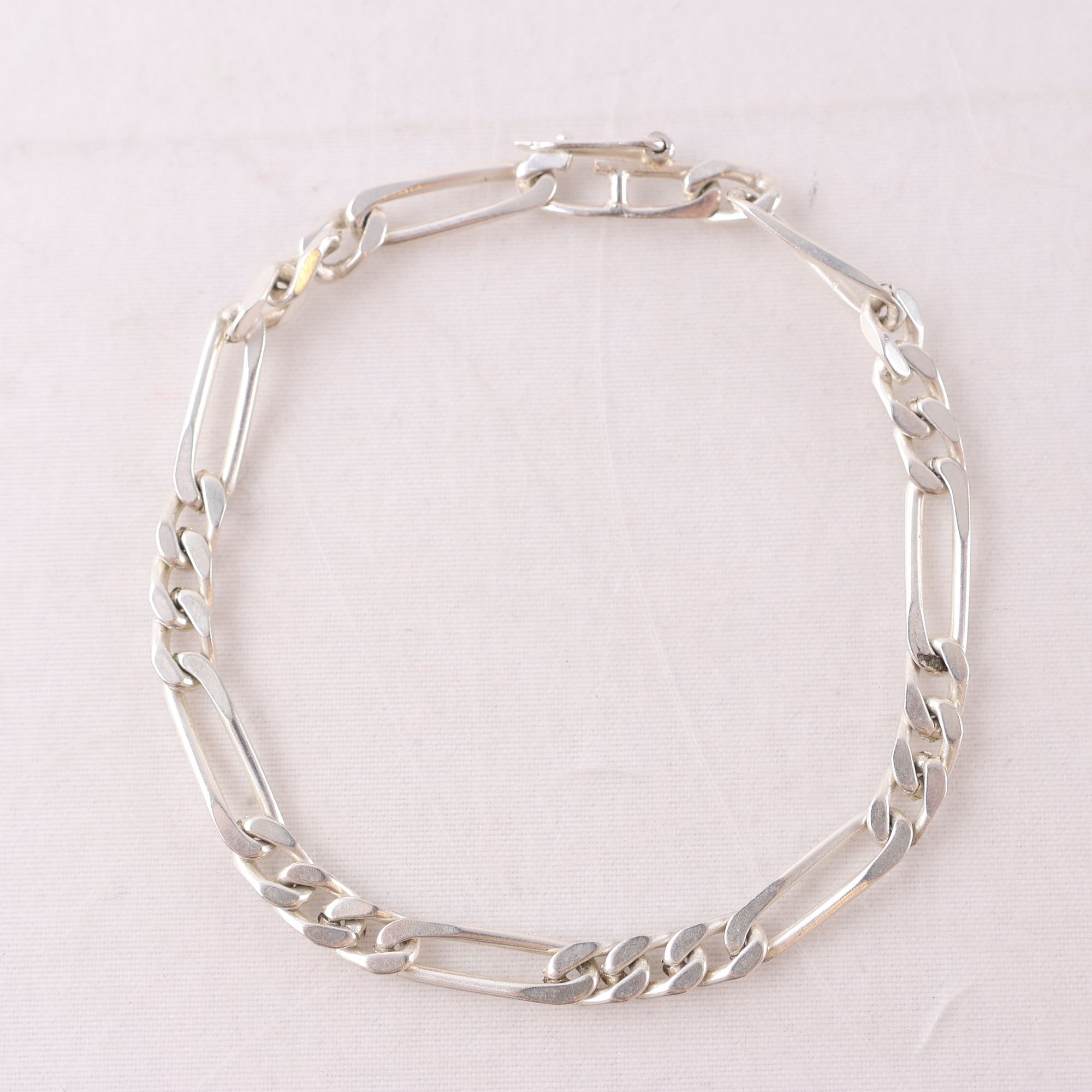 Armband, silver, länk, vikt: 8.4g