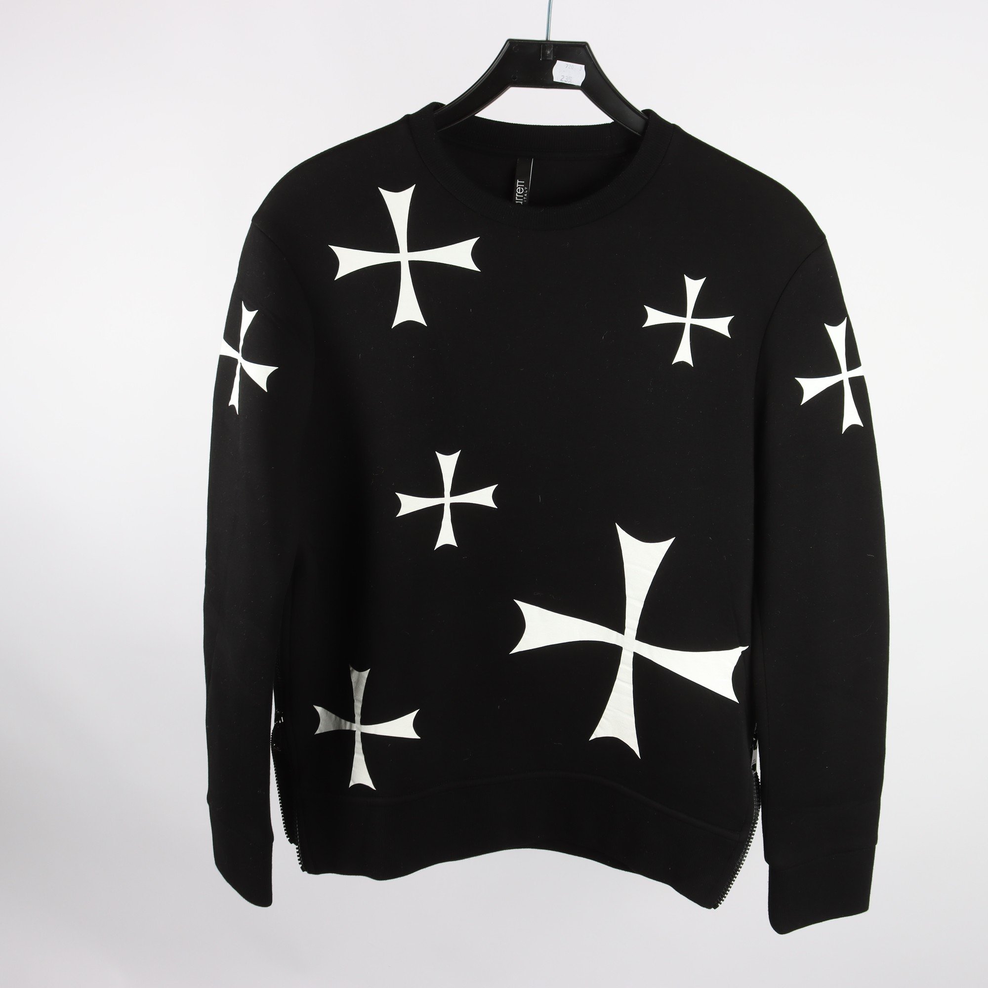 Sweatshirt, Neil Barrentt, svart, stl. S