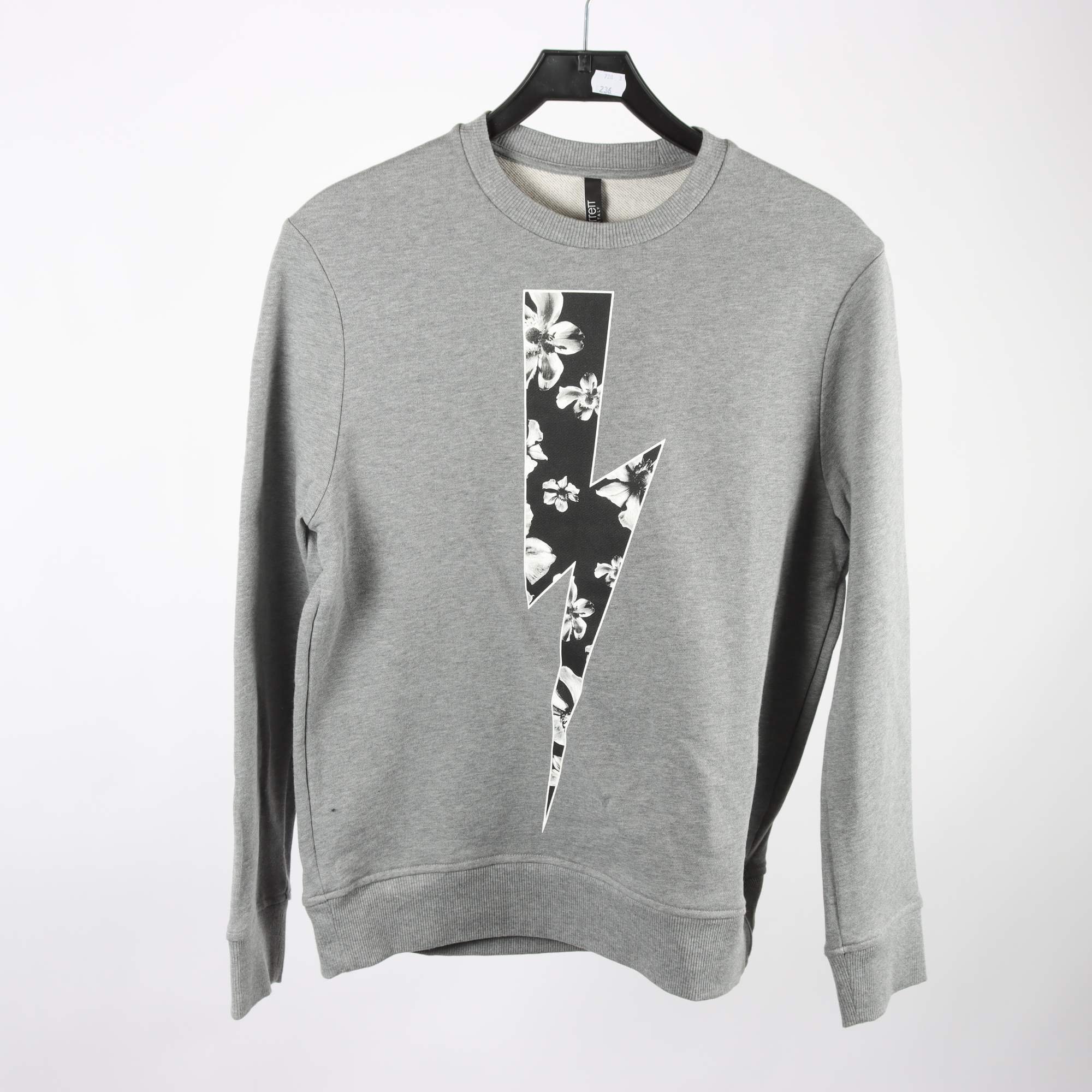 Sweatshirt, Neil Barrentt, grå, stl. S