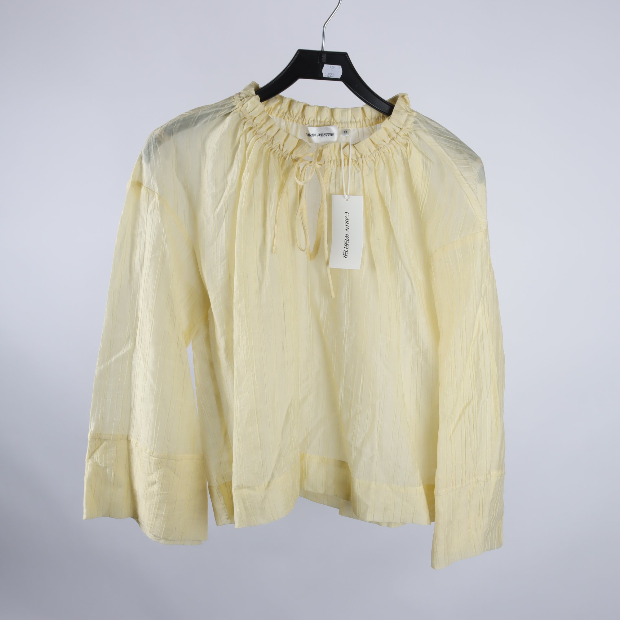 Blus, Carin Wester, gul, stl. 38