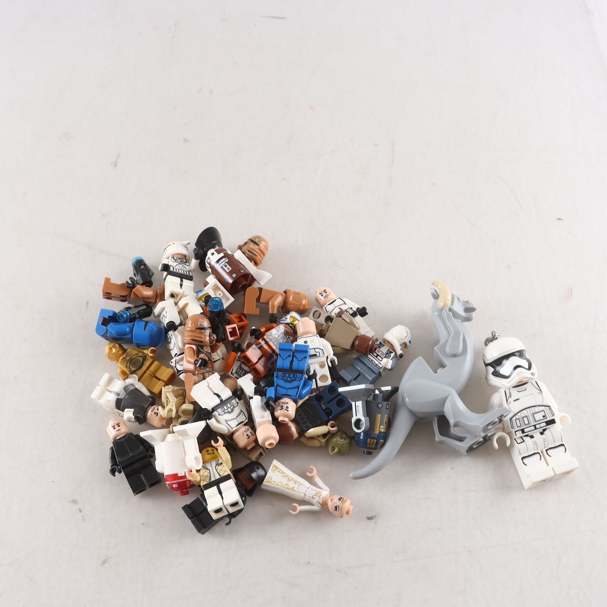 Lego, Lego figurer Star wars, blandat.