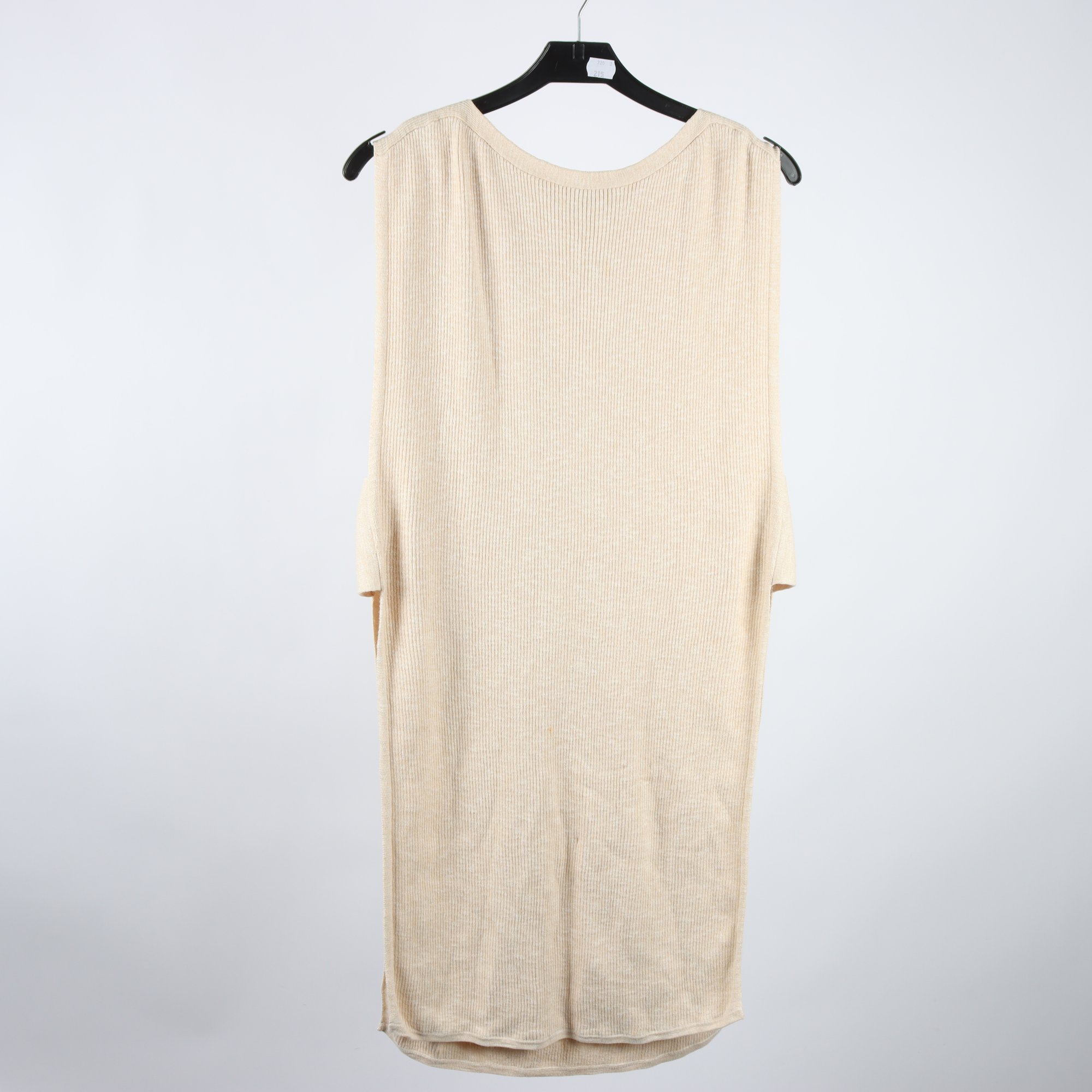 Väst, lång, Rodebjer, beige, stl. S