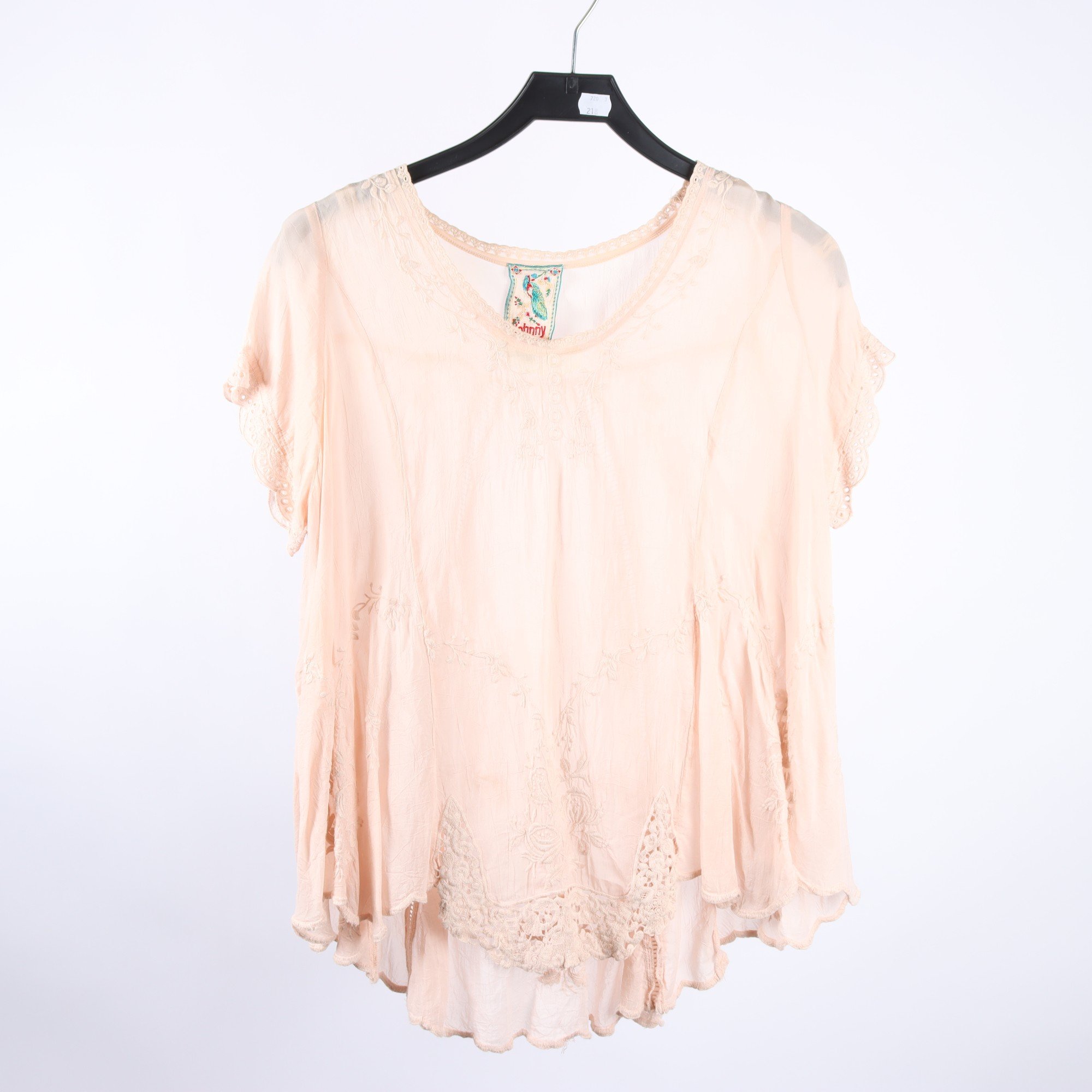 Blus, Johnny Was, aprikos, stl. S