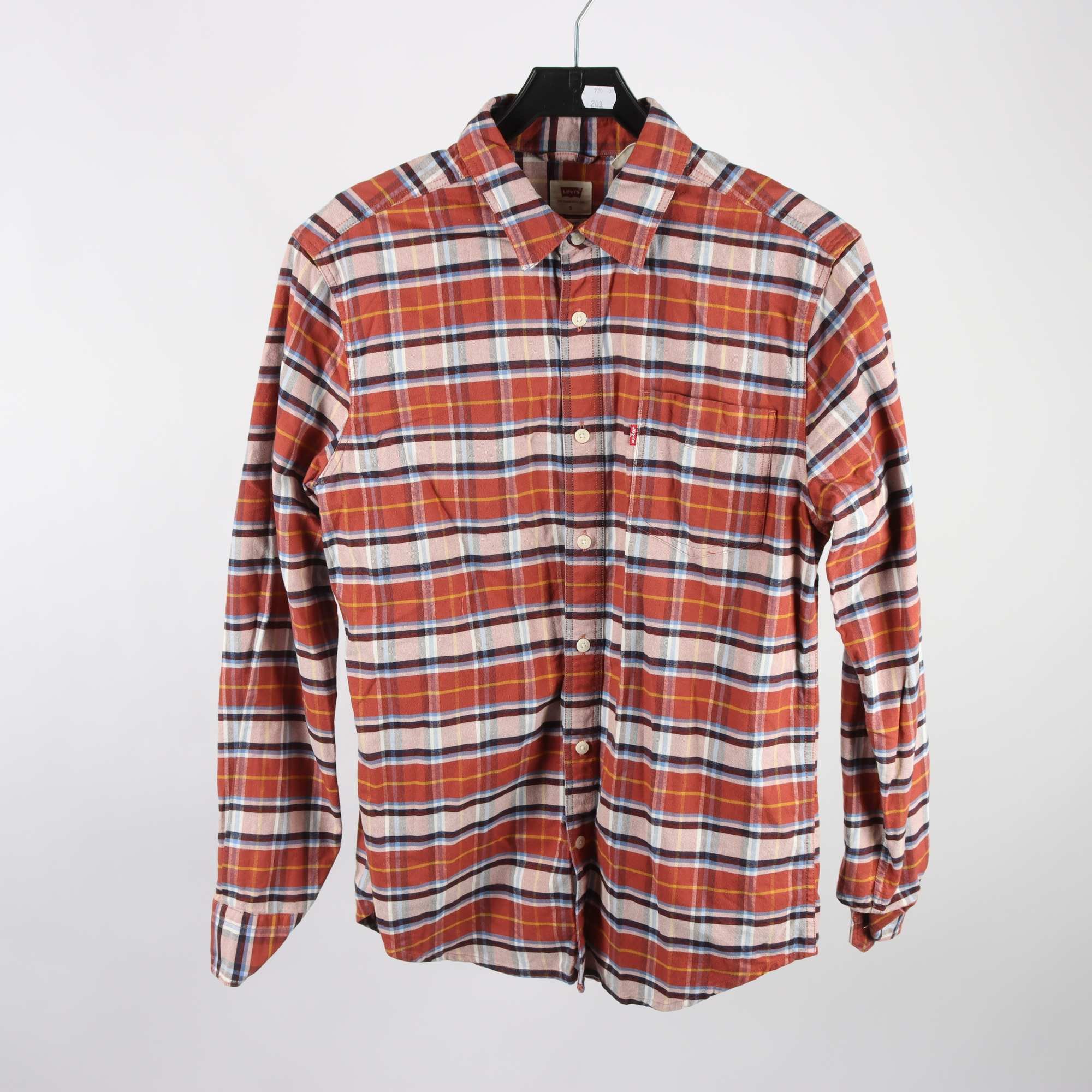 Skjorta, Levis, flerfärgad, rutig, stl. S