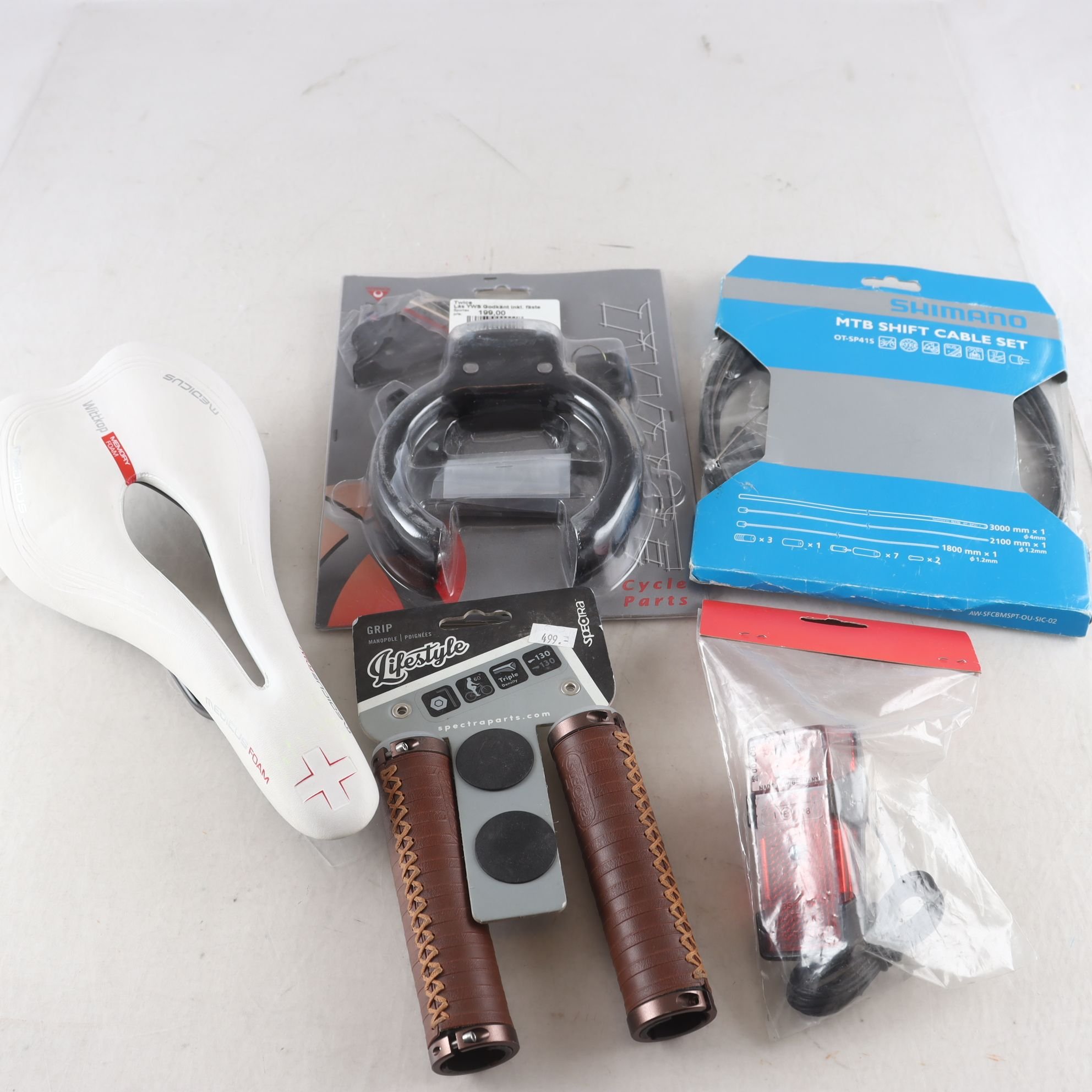 Cykel-tillbehör, blandat.