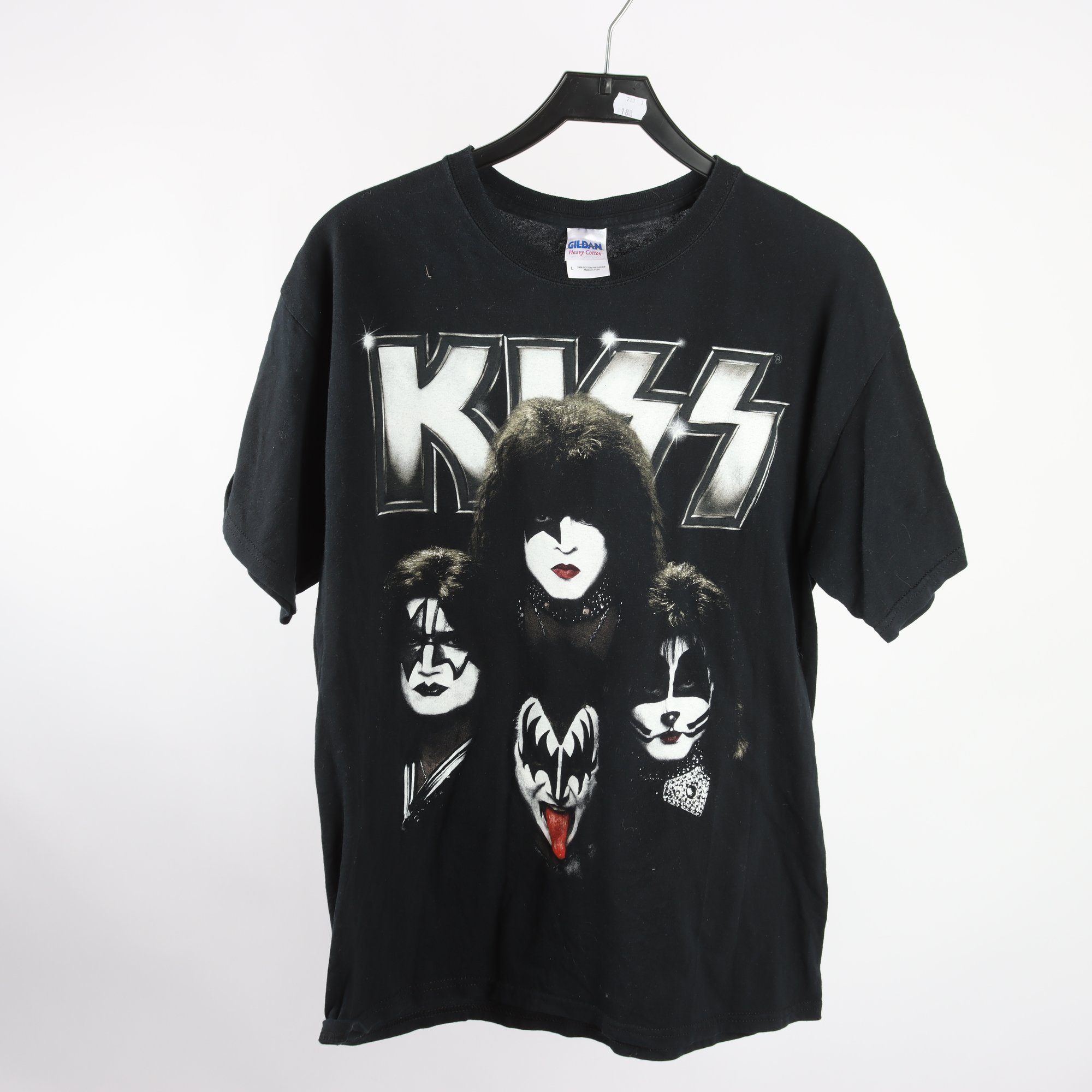 T-shirt, Kiss, svart, stl. L
