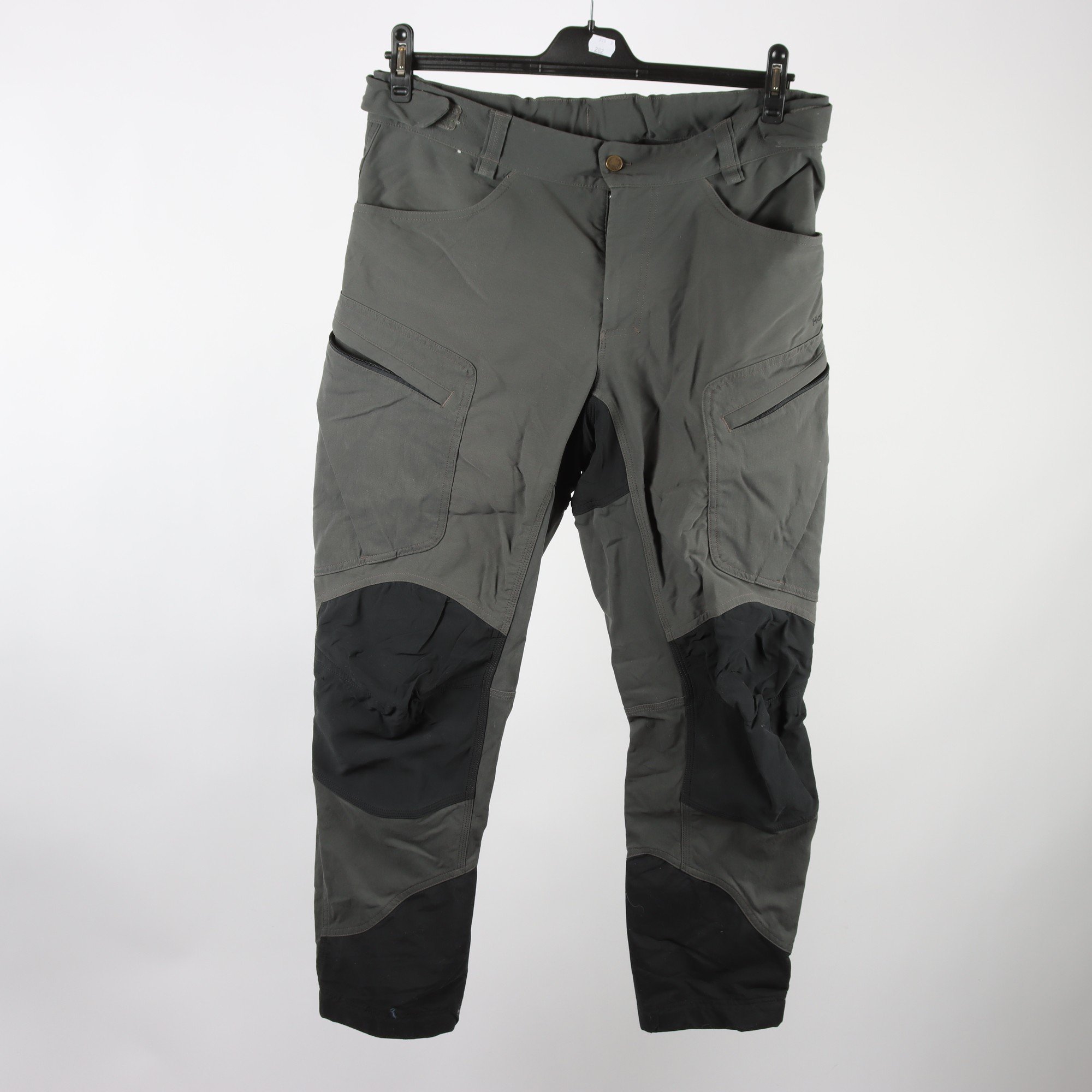 Fritidsbyxor, Haglöfs, grå, svart, Lstl.