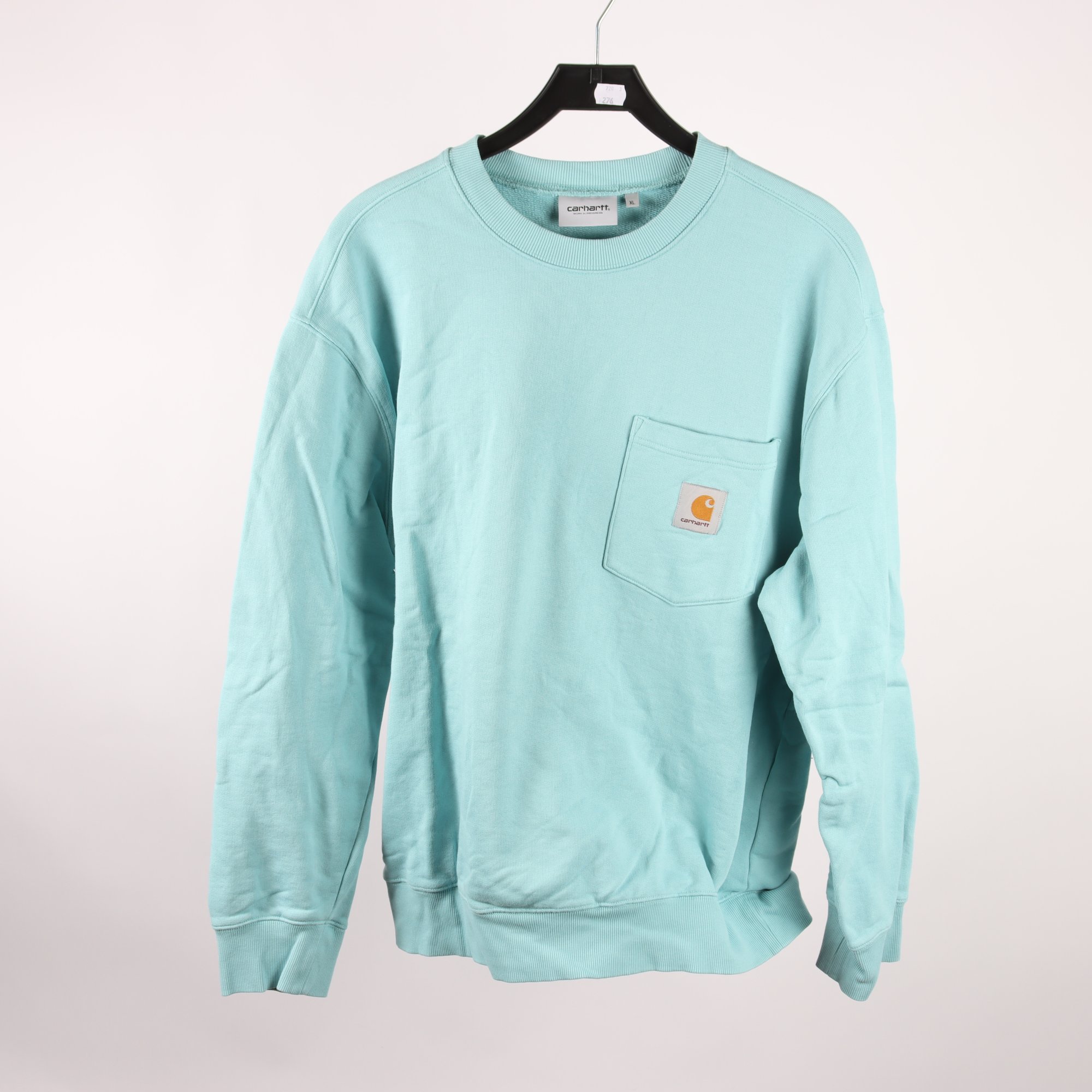 Sweatshirt, Carhartt, blå, stl. XL
