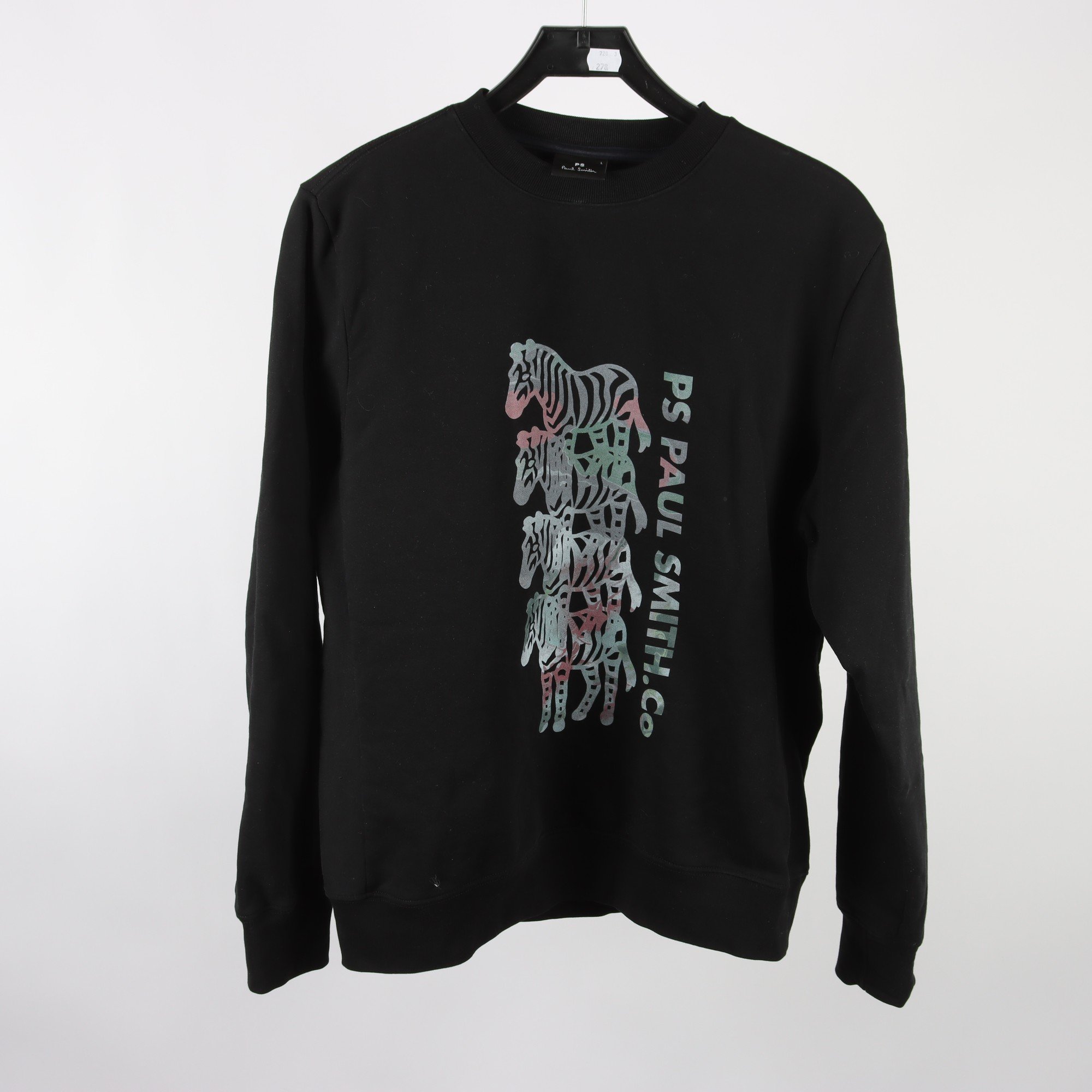Sweatshirt, Paul Smith, svart, stl. L