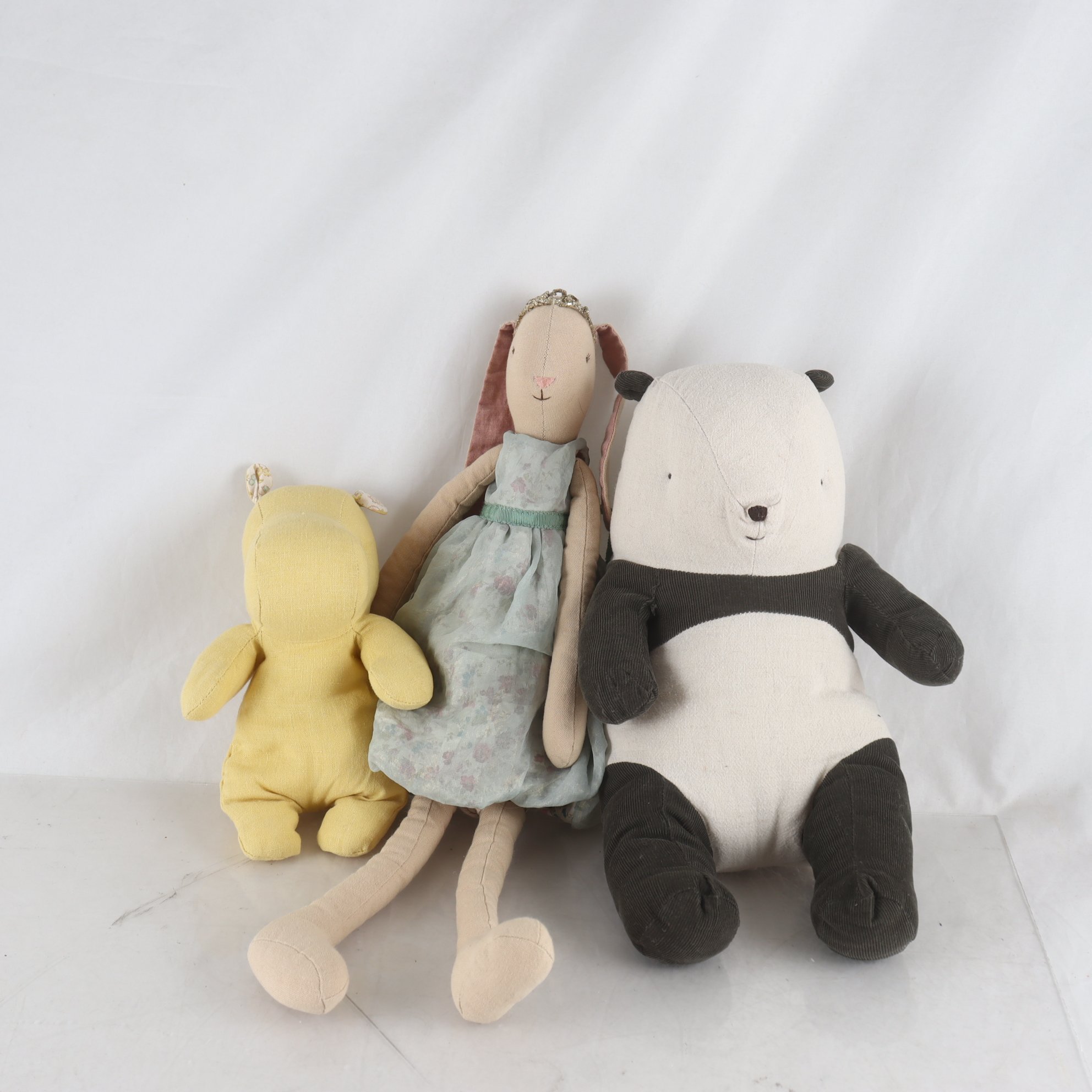 Mjukisdjur, Maileg, denmark, 3st.