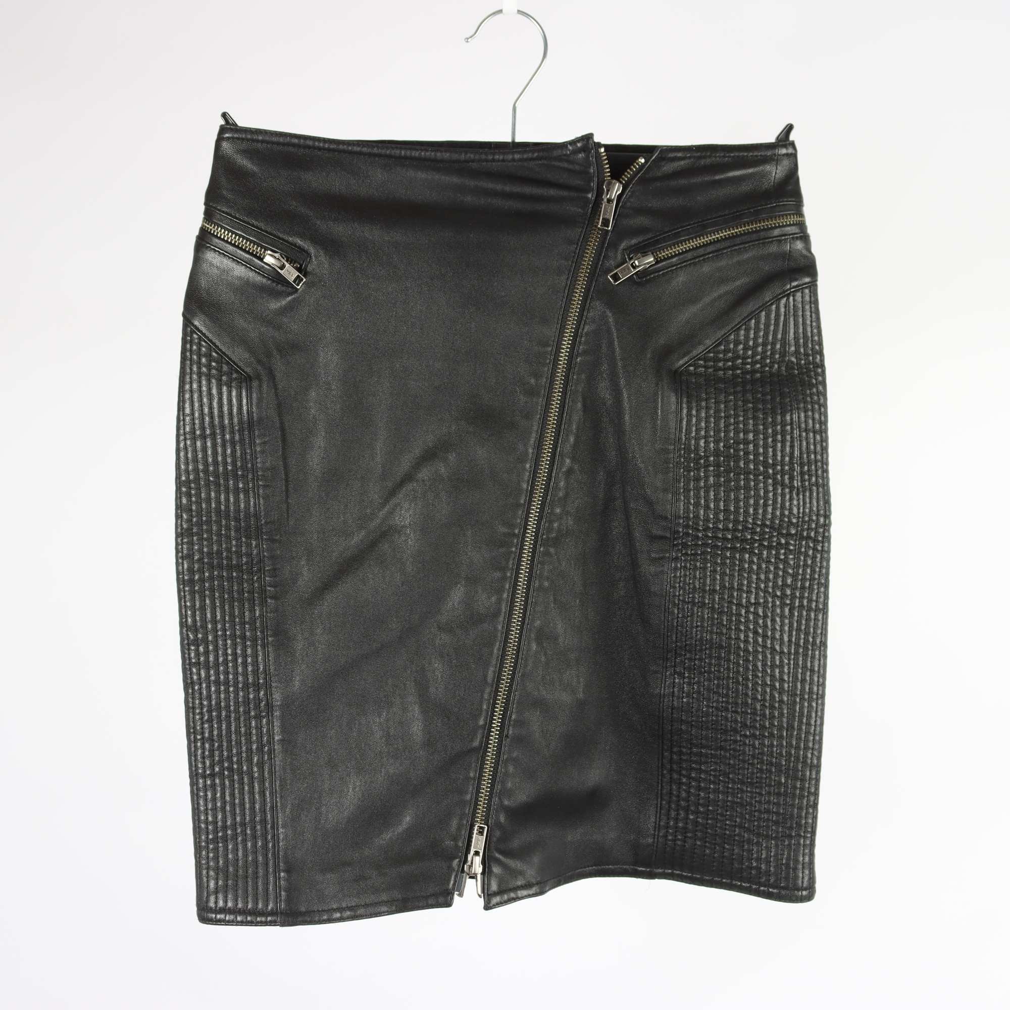 Kjol, BLK DNM, svart, stl. 36