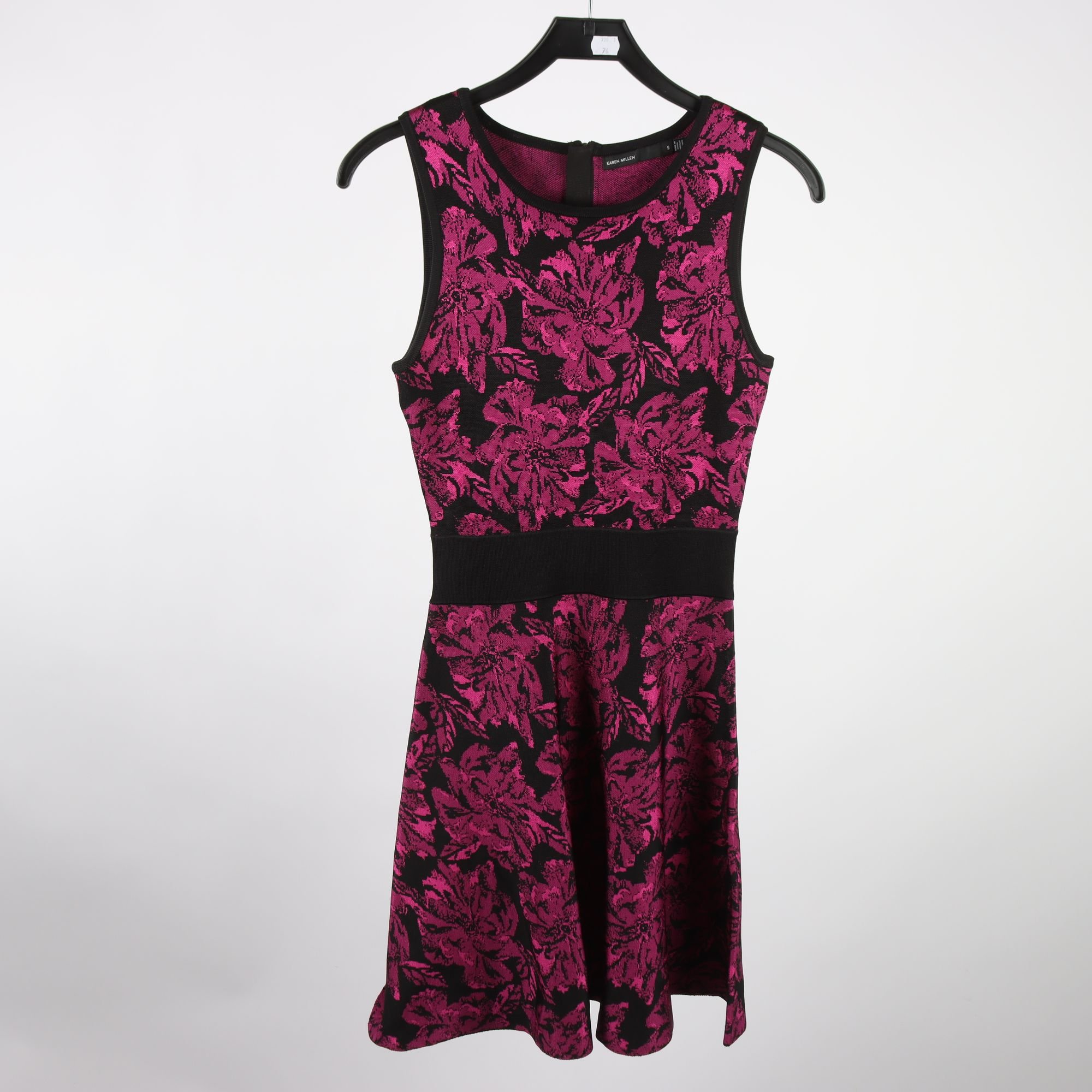 Klänning, Karen Millen, rosa, svart, stl. S