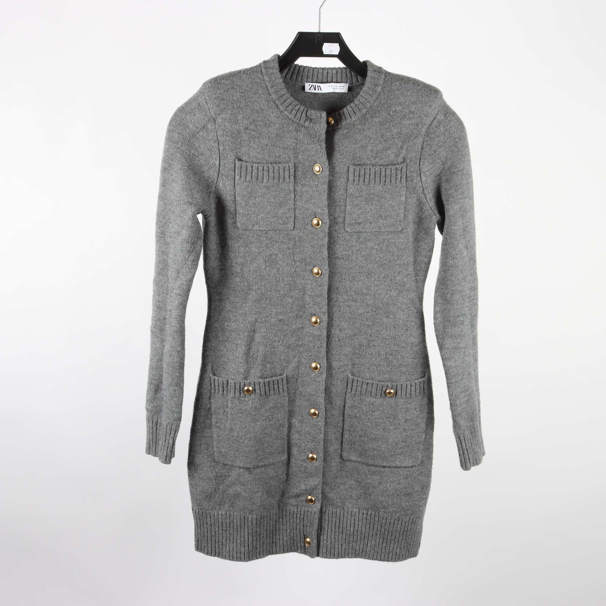 Klänning, Zara, grå, stl. S