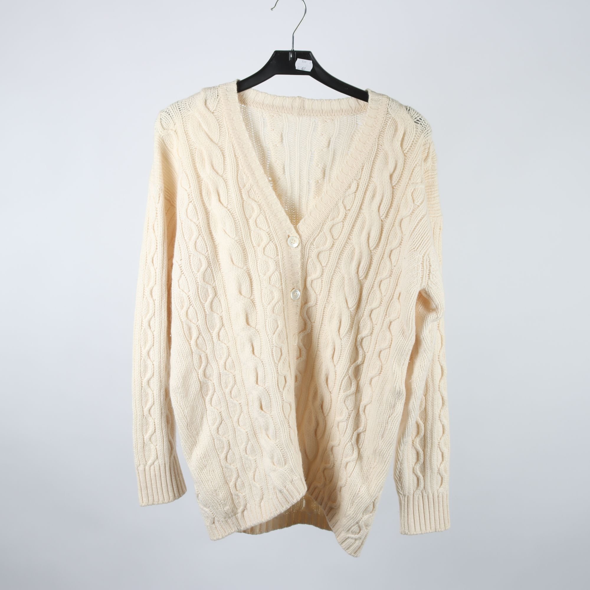 Kofta, Okänd, ljusbeige, stl ca. M