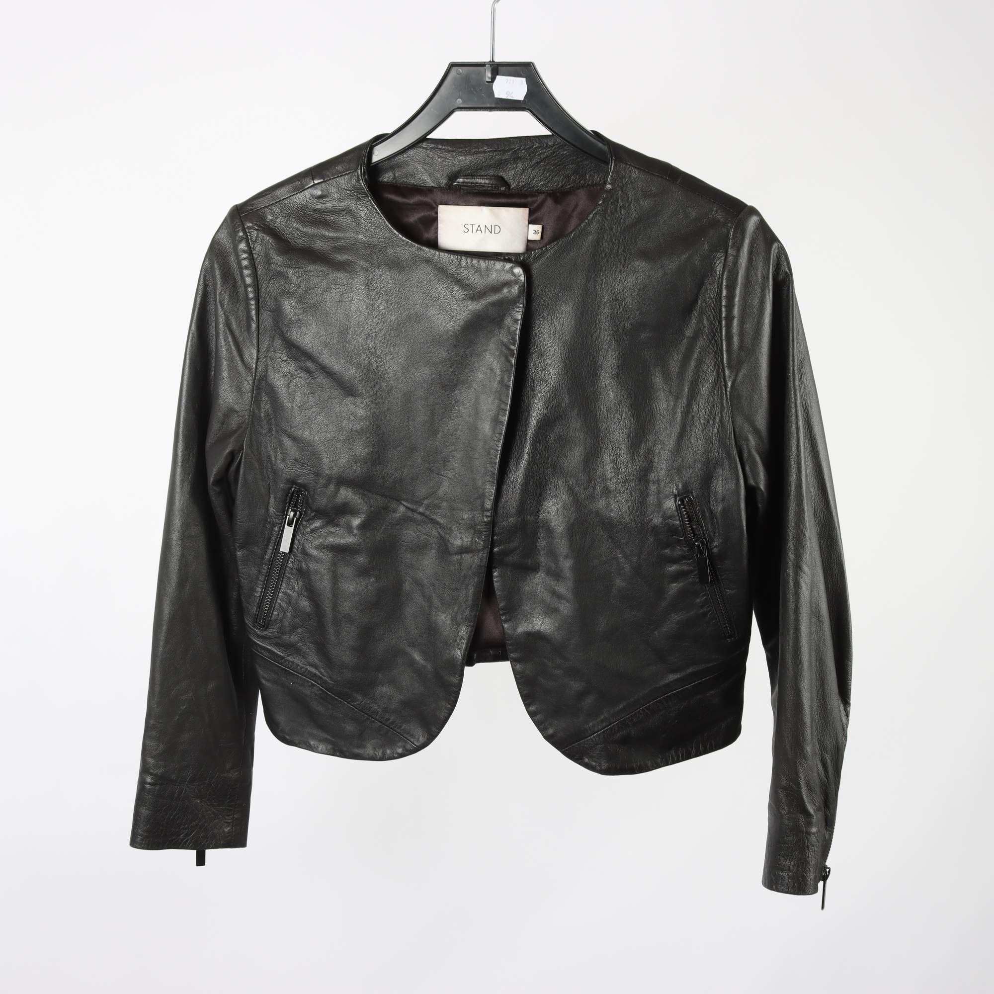 Skinnjacka/bolero, STAND ,svart, stl. 36