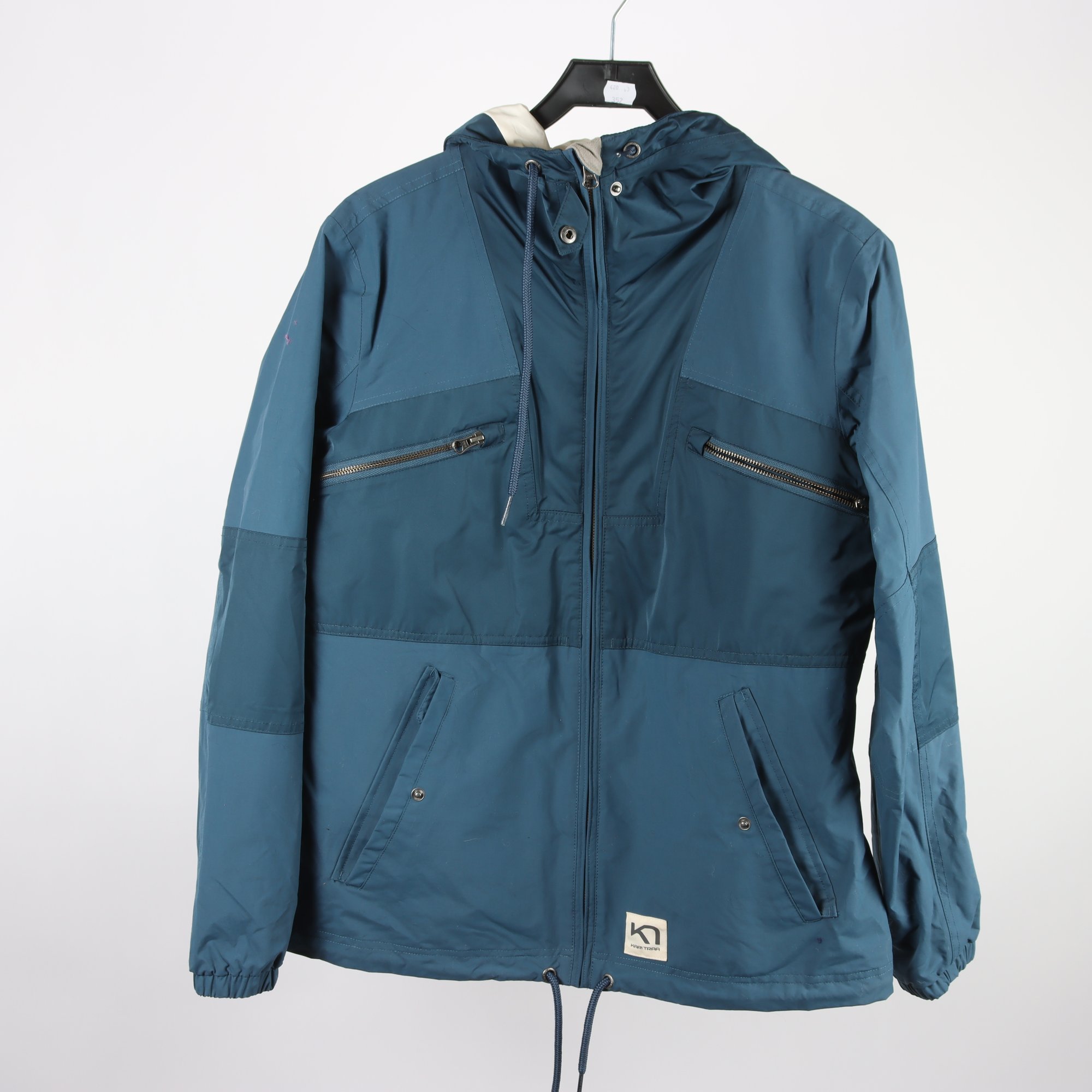 Vindjacka, Kari Traa, blå, stl. L.