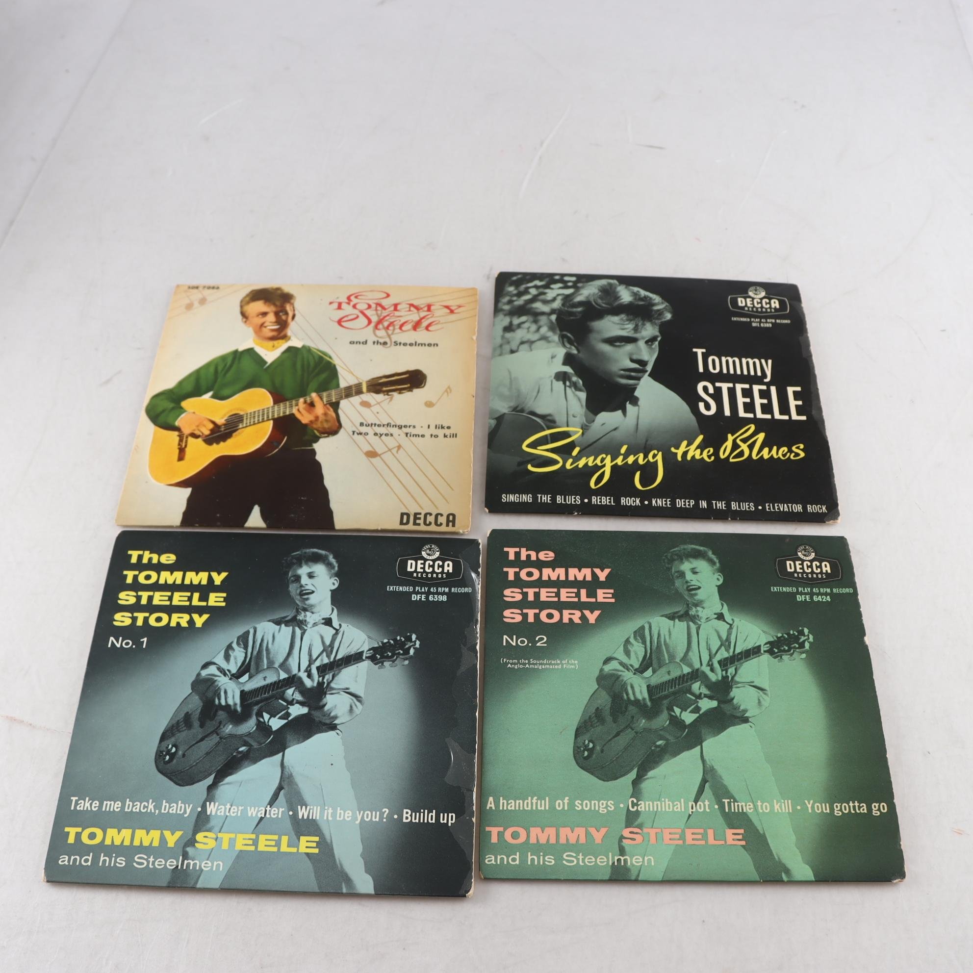 EP Tommy Steele, 4 titlar