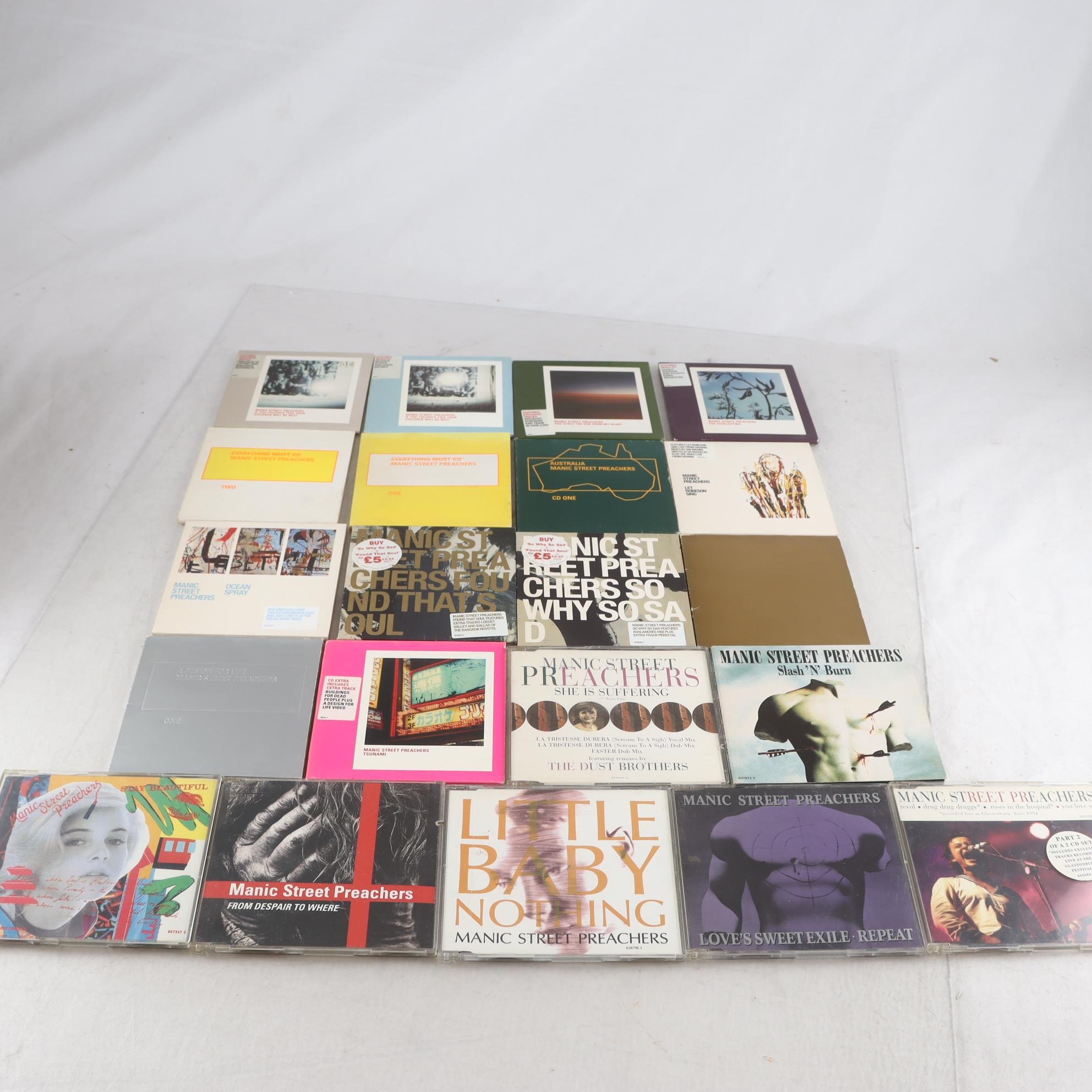 CD Manic Street Preachers, 21 Singlar/EP