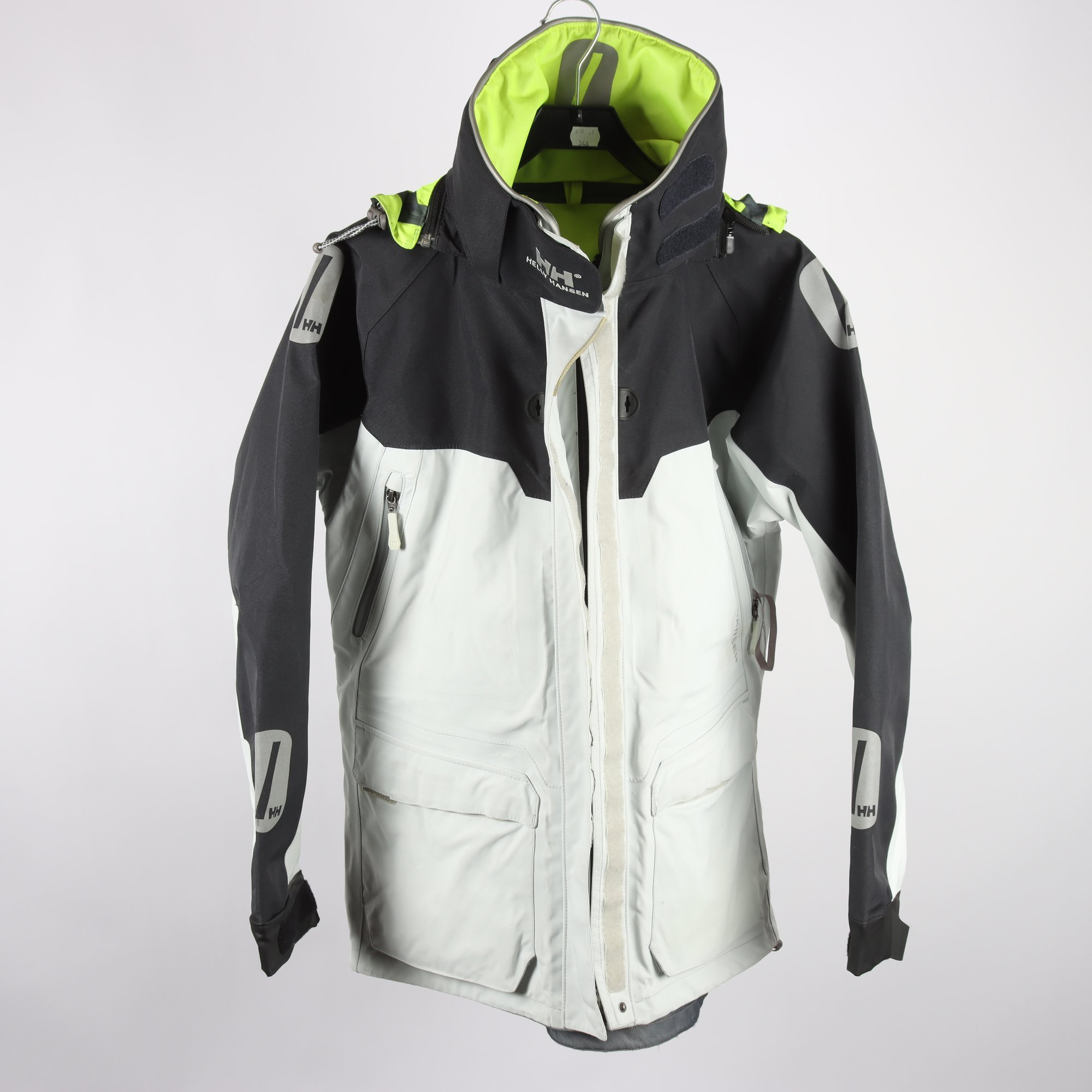 Skaljacka, Helly Hansen, svart, gul, stl. L.