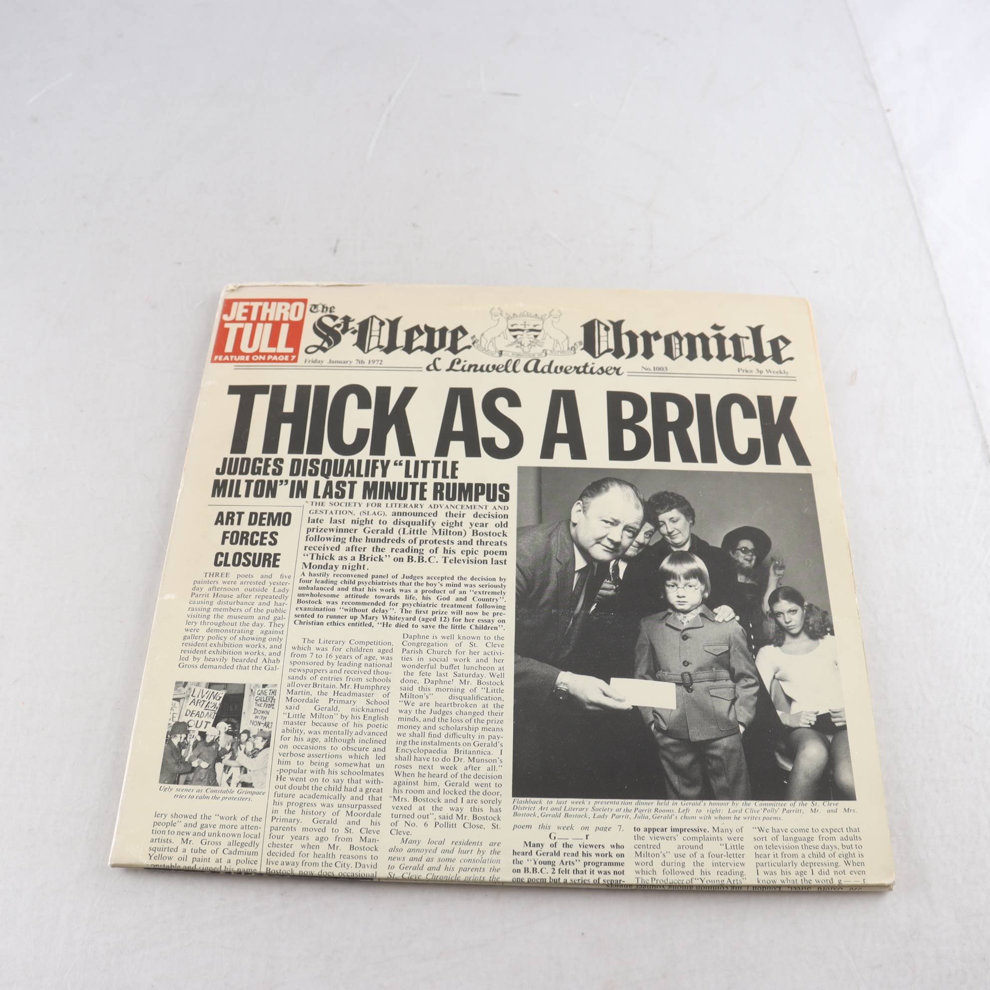 LP Jethro Tull, Thick As A Brick