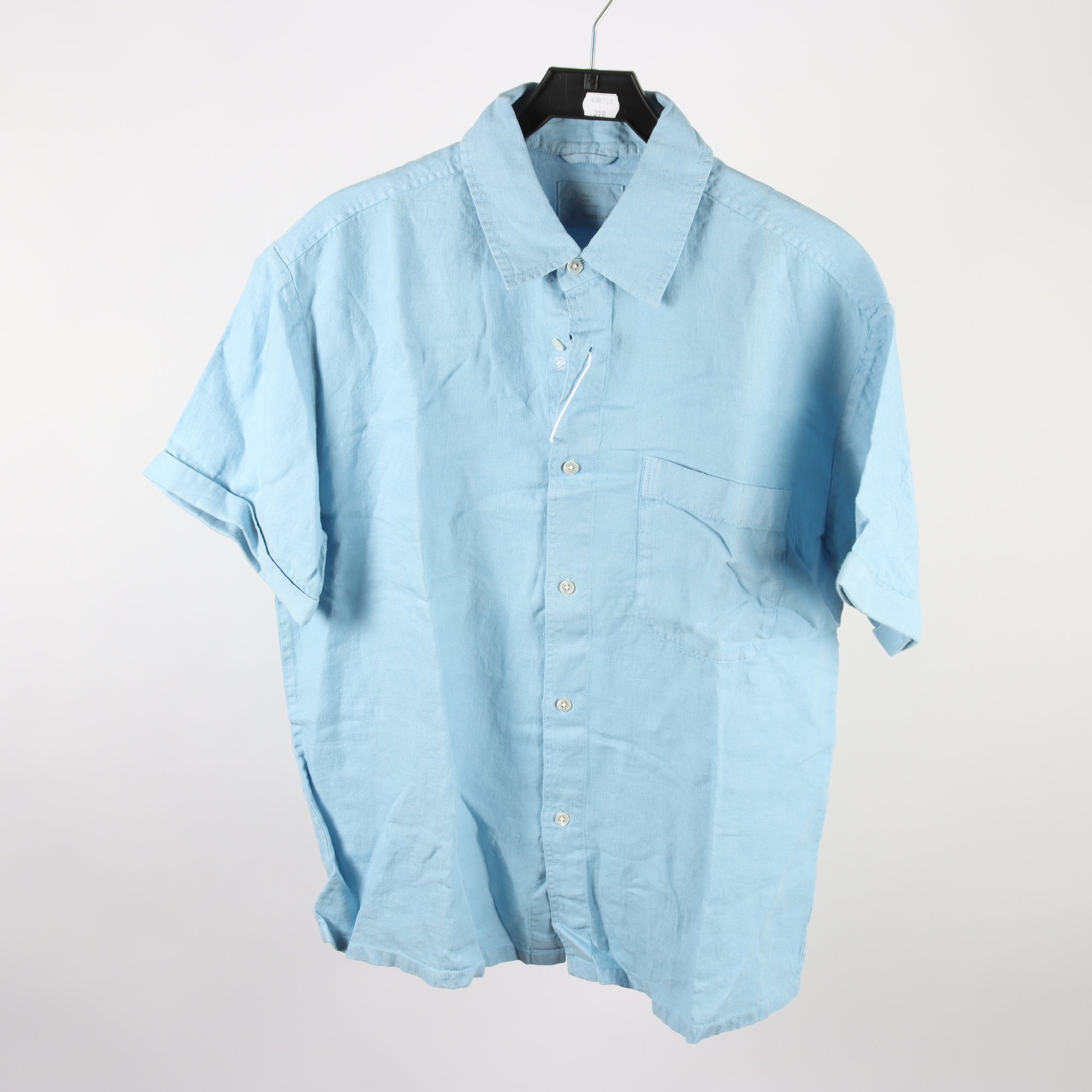 Skjorta, Terra Luna, blå, 100% lin, stl. L.