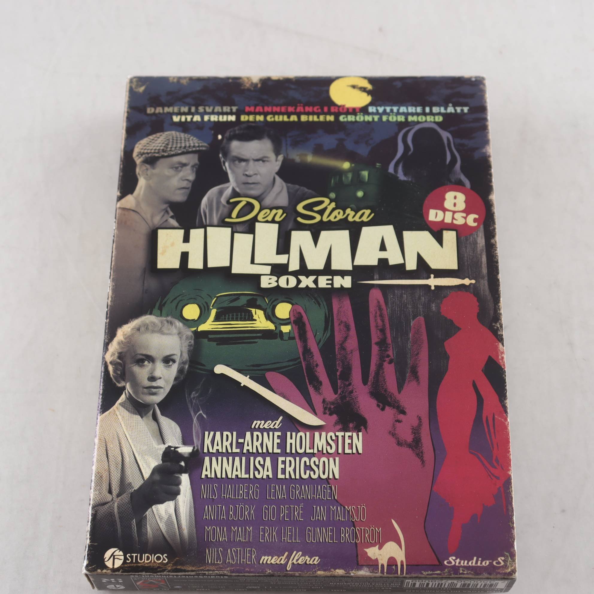 DVD Den stora hillman boxen